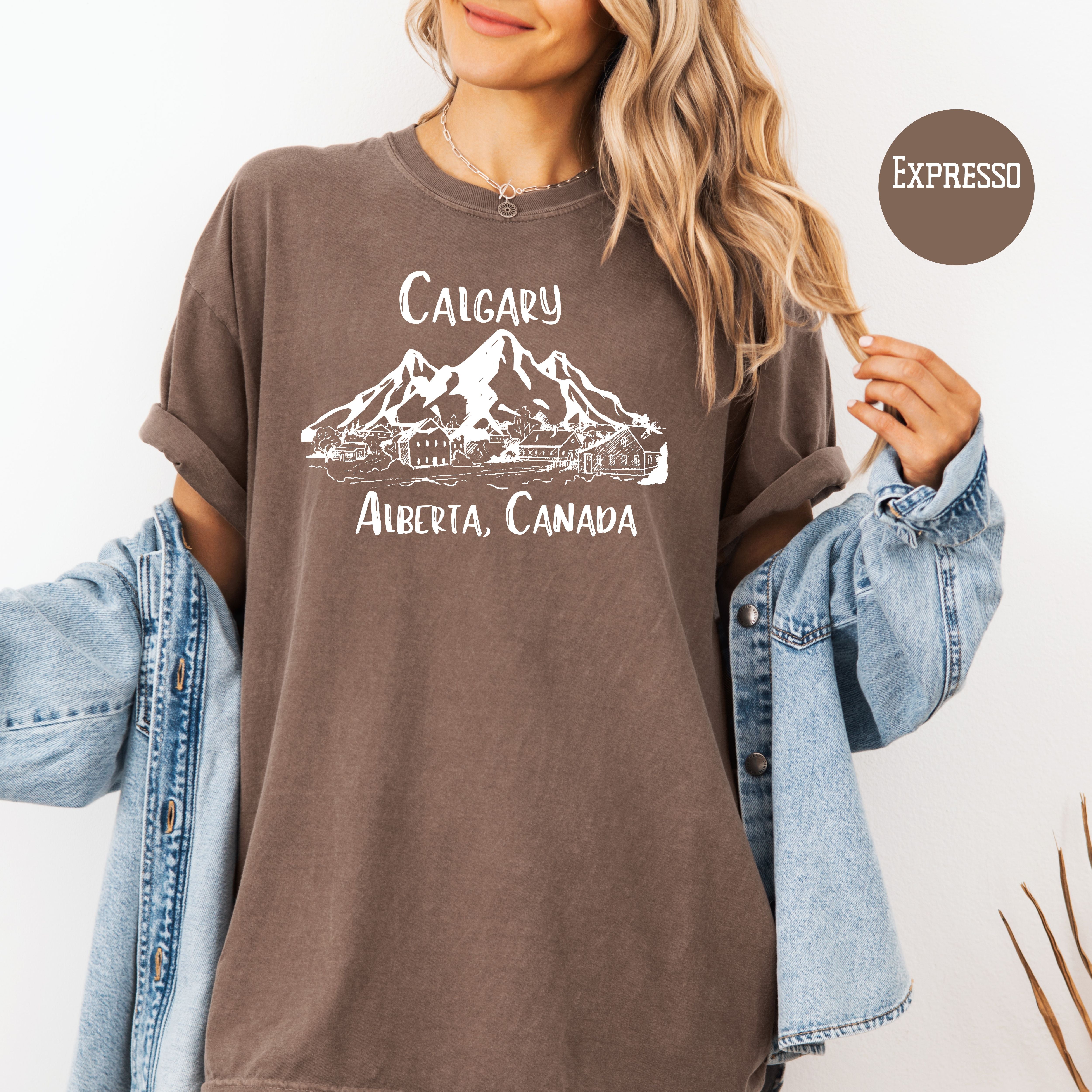 Calgary Alberta Canada Comfort Colors Tee Shirt