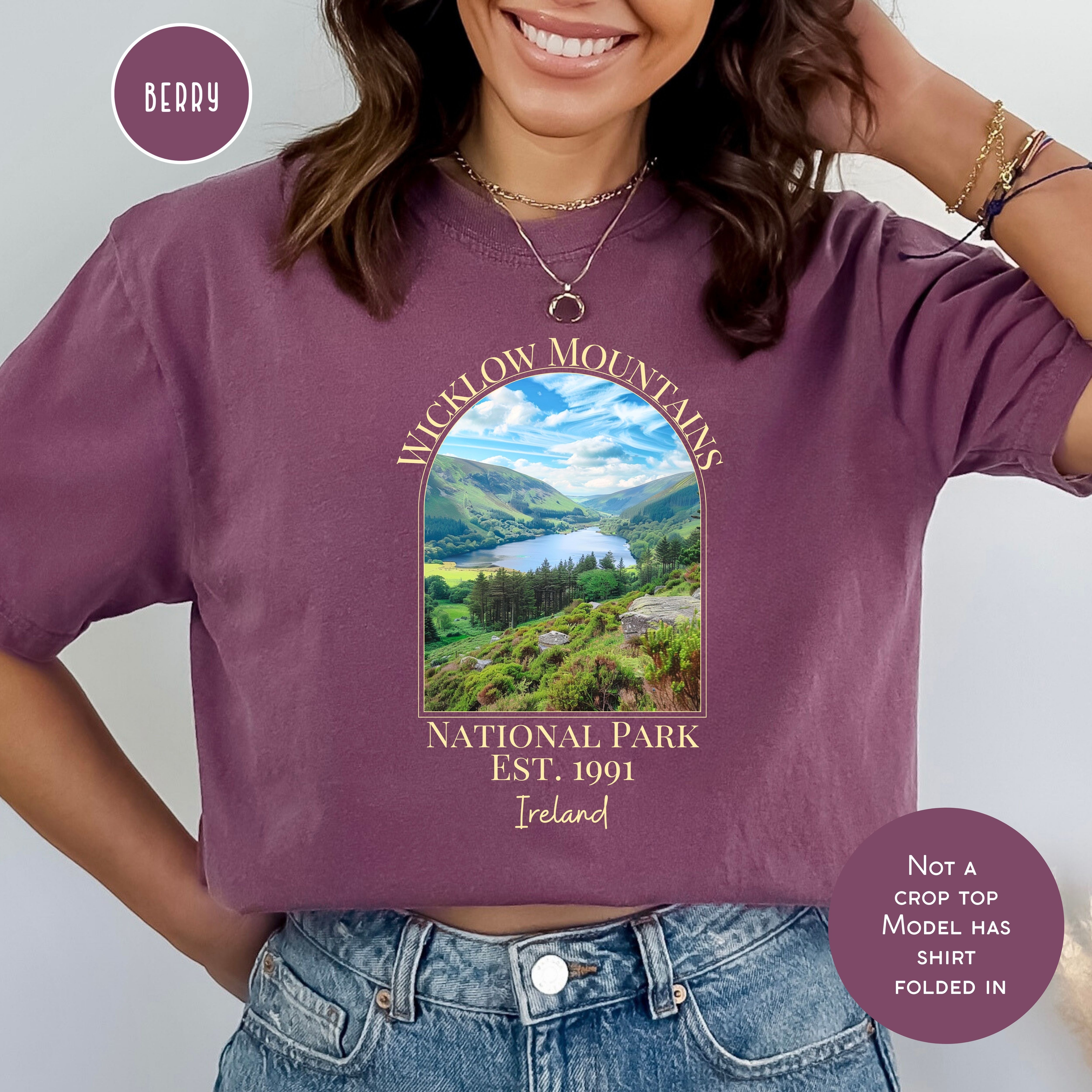 Wicklow Mountains National Park Ireland Comfort Colors® Tee