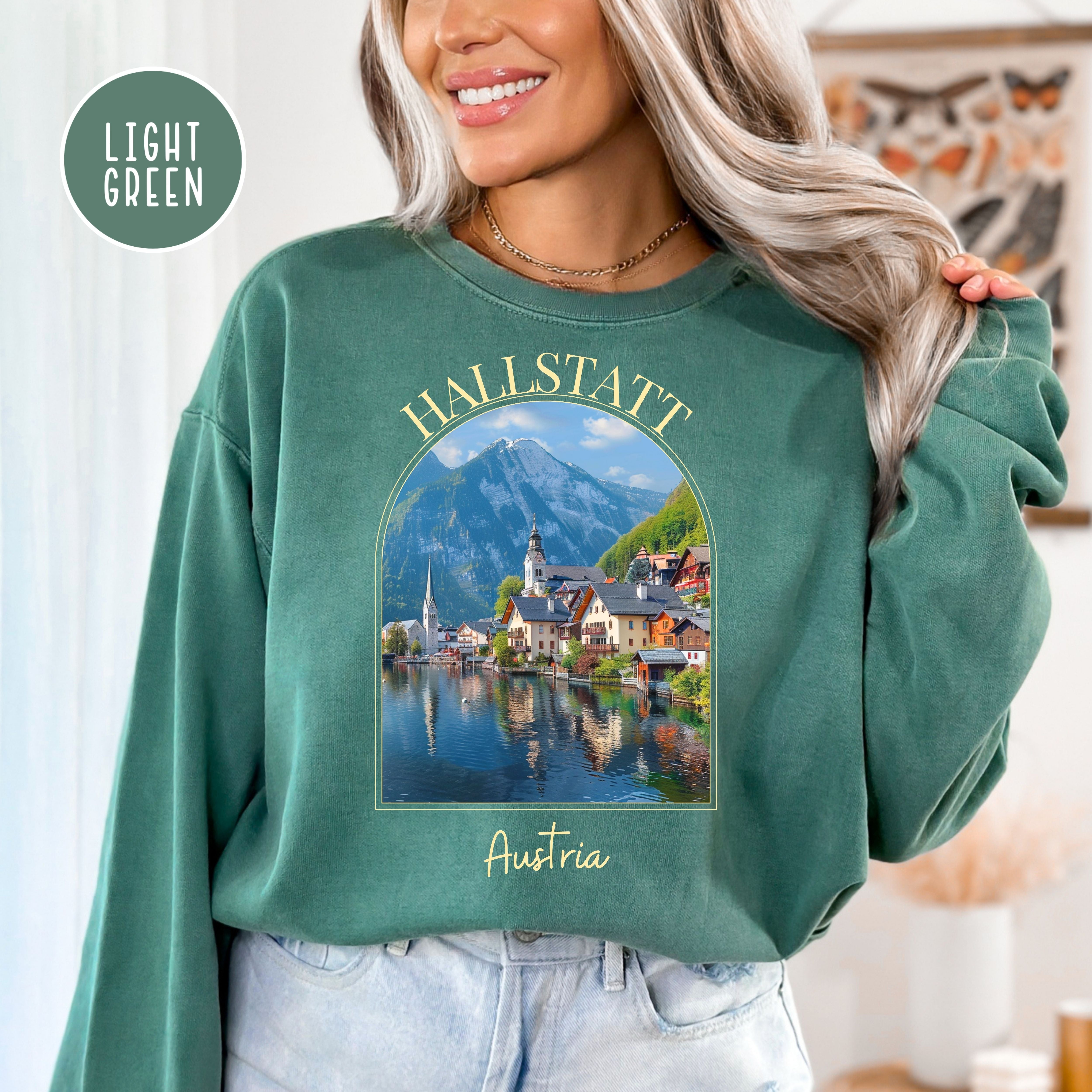 Hallstatt Austria Comfort Colors® Sweatshirt