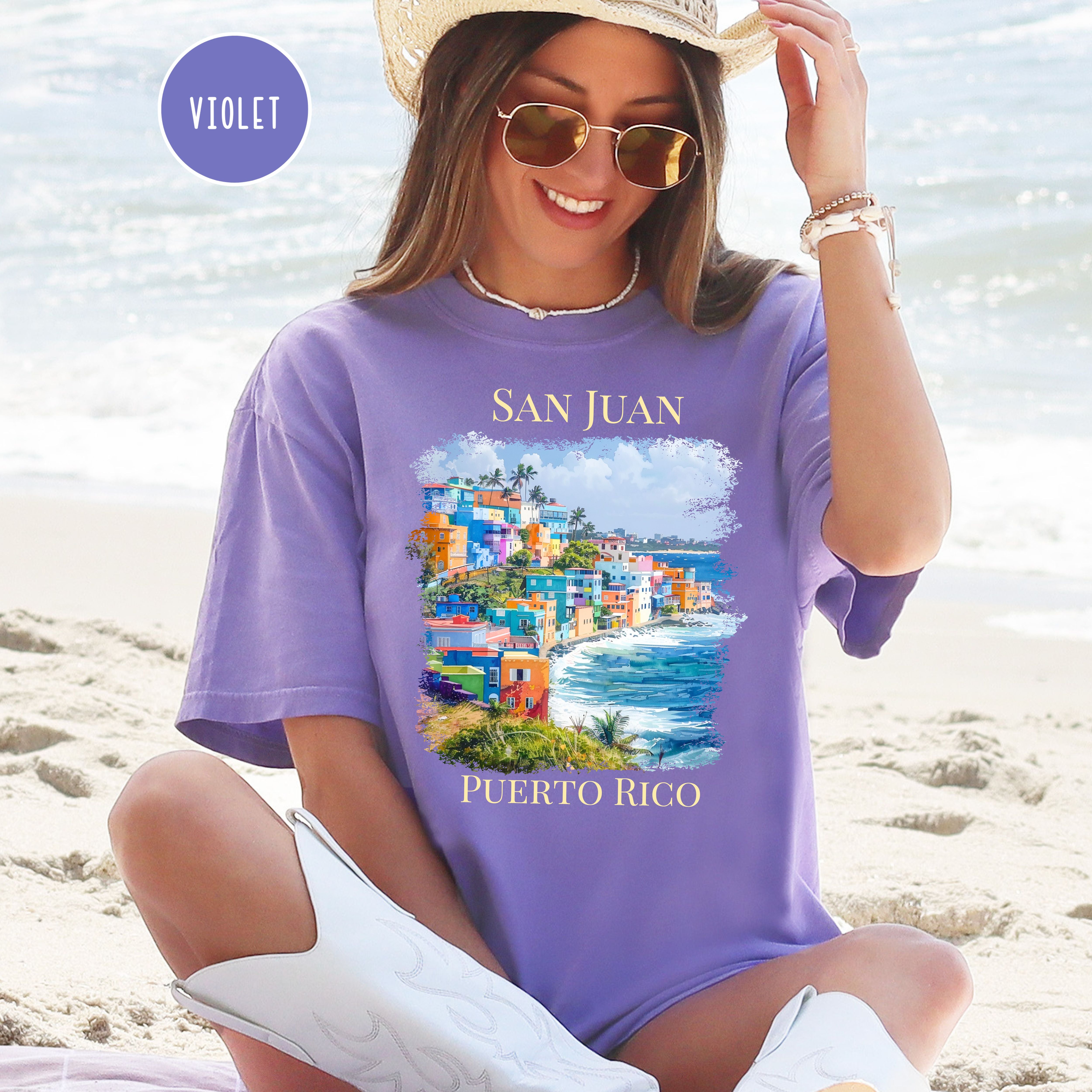 San Juan Puerto Rico Comfort Colors Tee