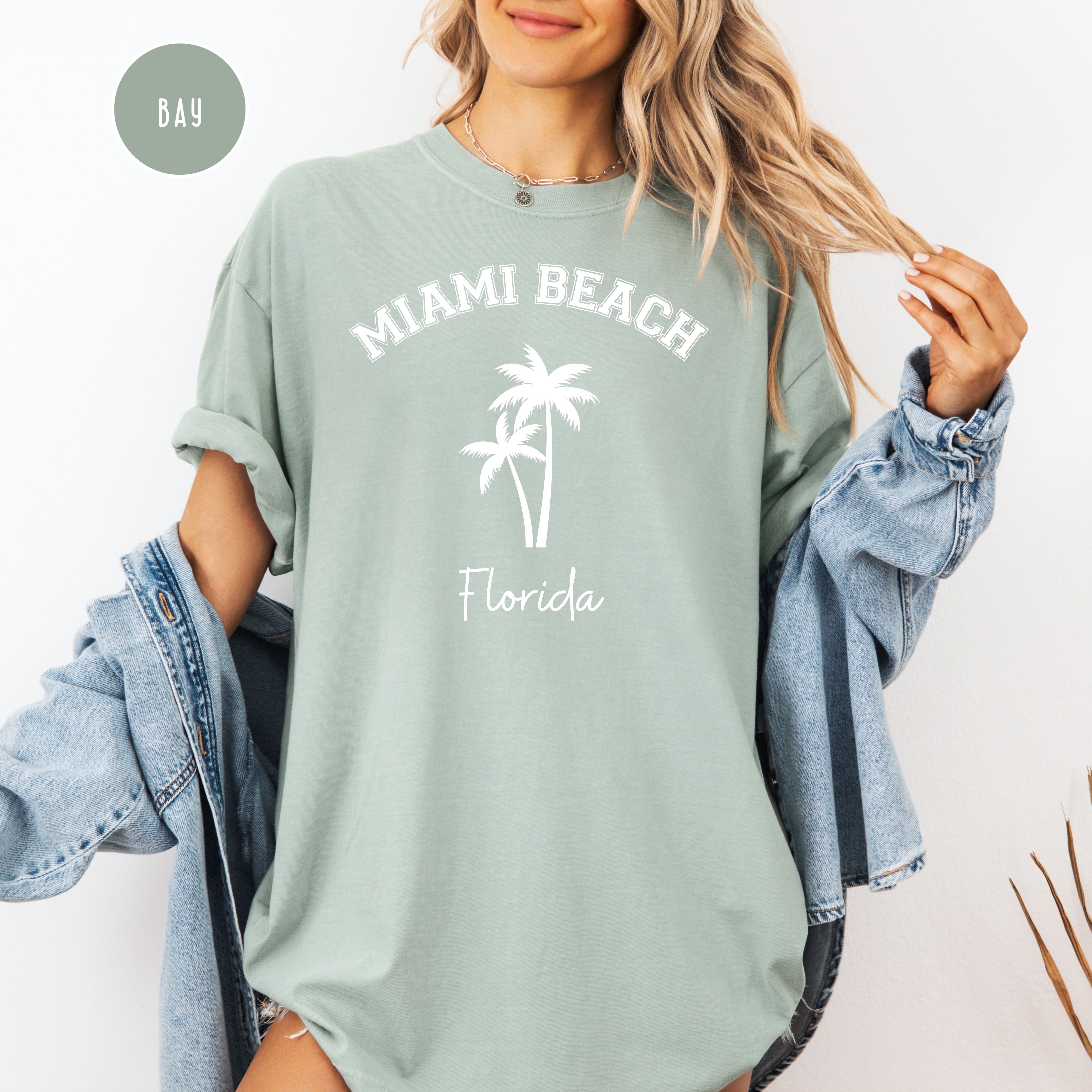 Miami Beach Florida Comfort Colors Tee