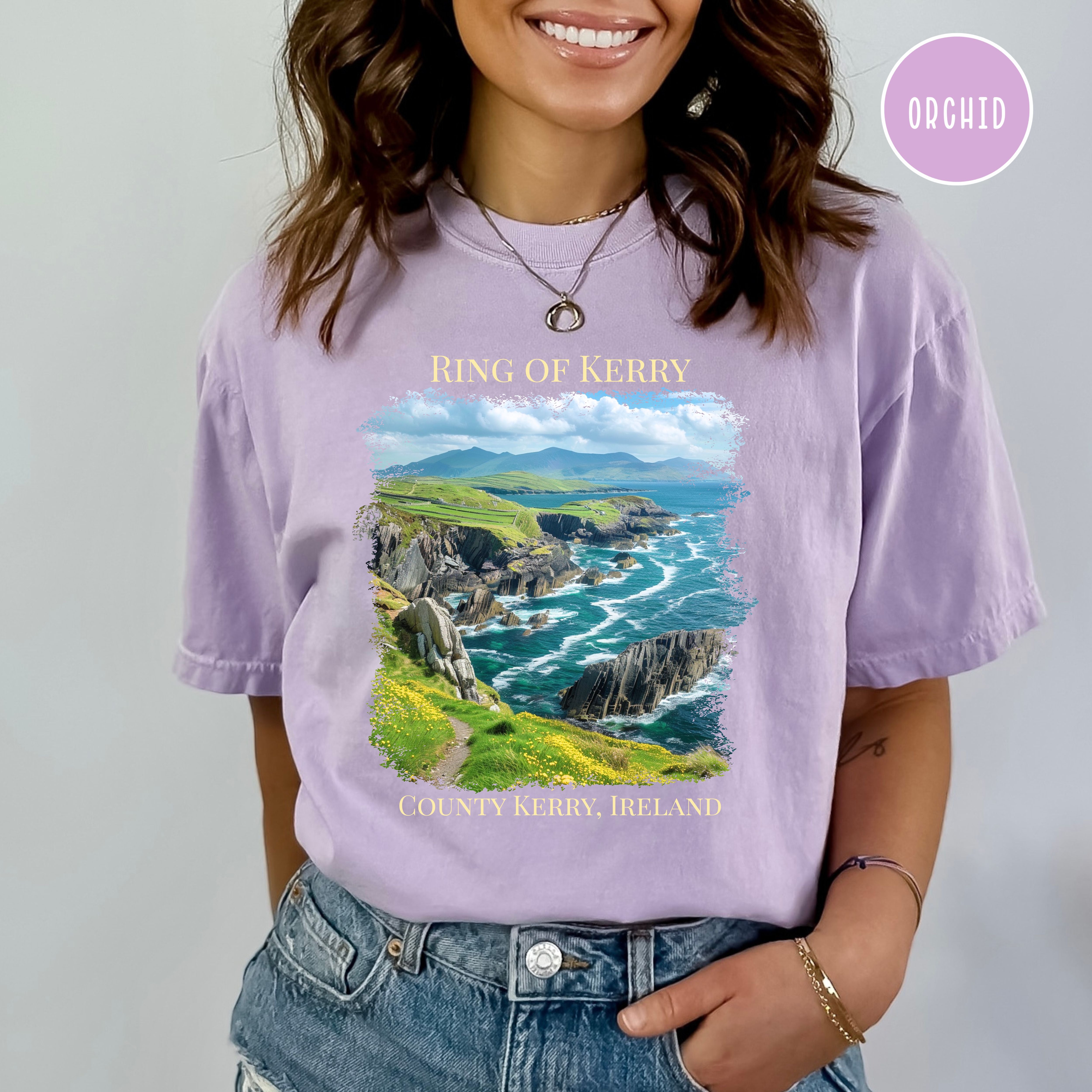 Dublin Ireland Ring of Kerry Comfort Colors Tee