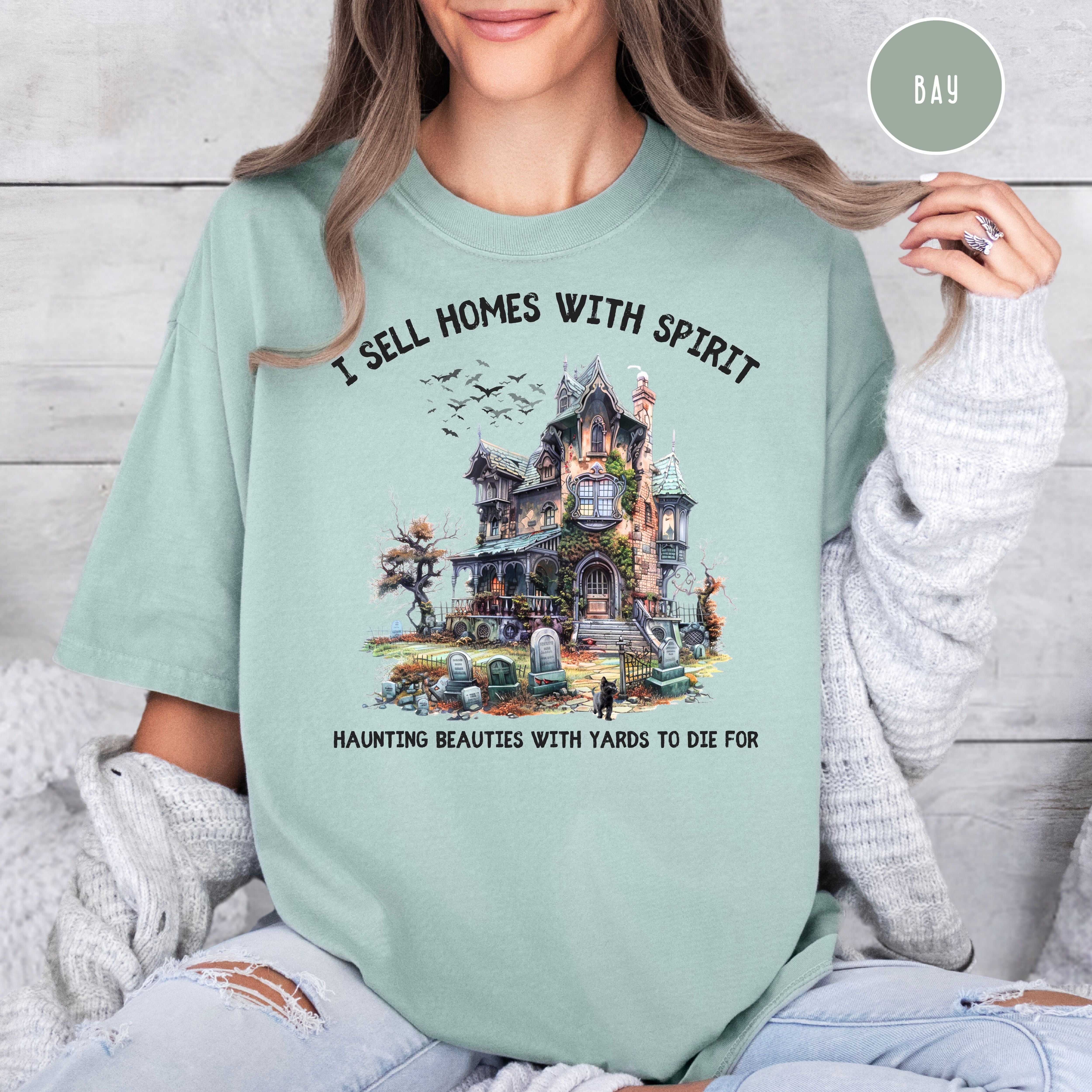 Real Estate Agent Halloween Comfort Colors® Tee