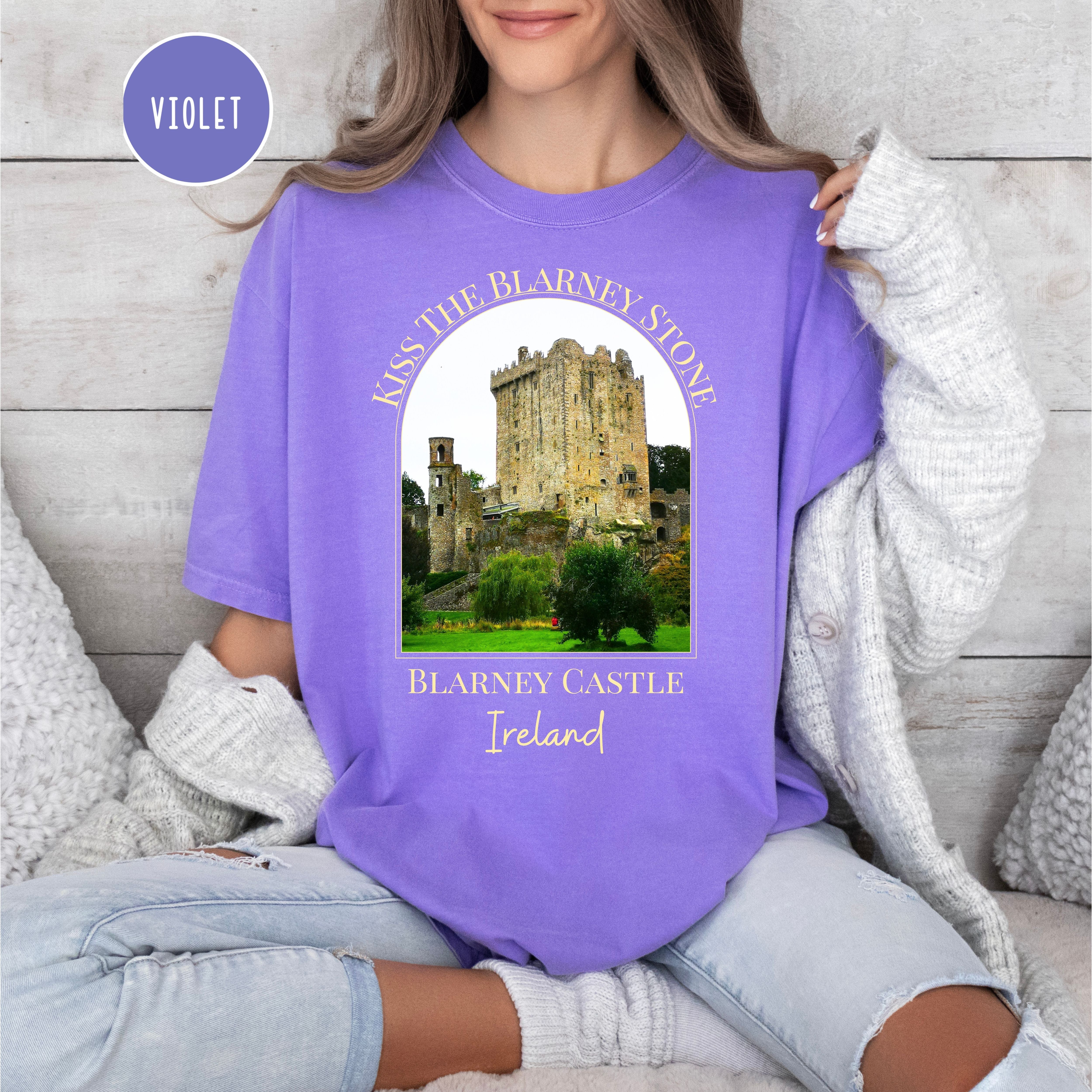 Kiss The Blarney Stone Comfort Colors Tee