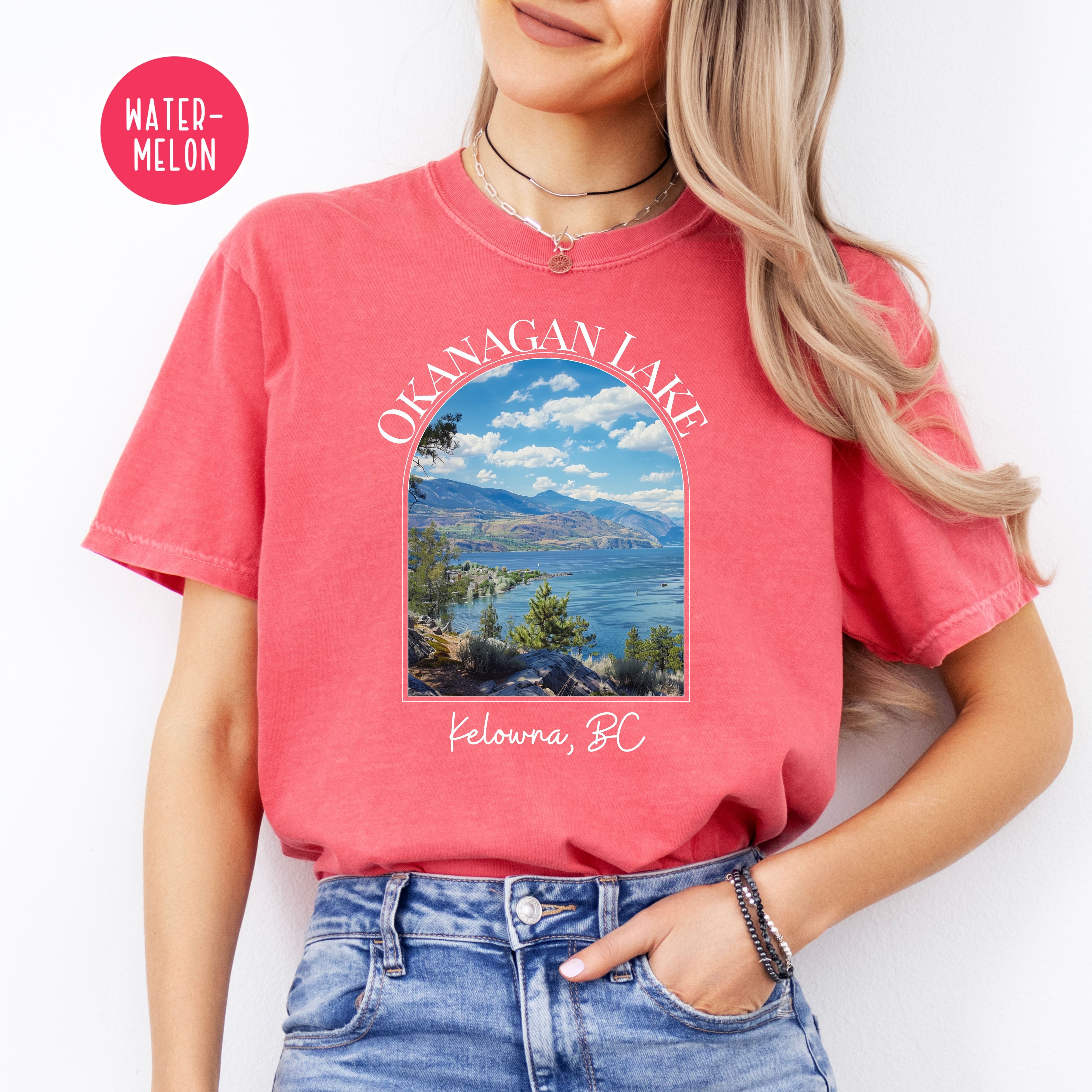 Okanagan Lake Kelowna British Columbia Comfort Colors® Tee