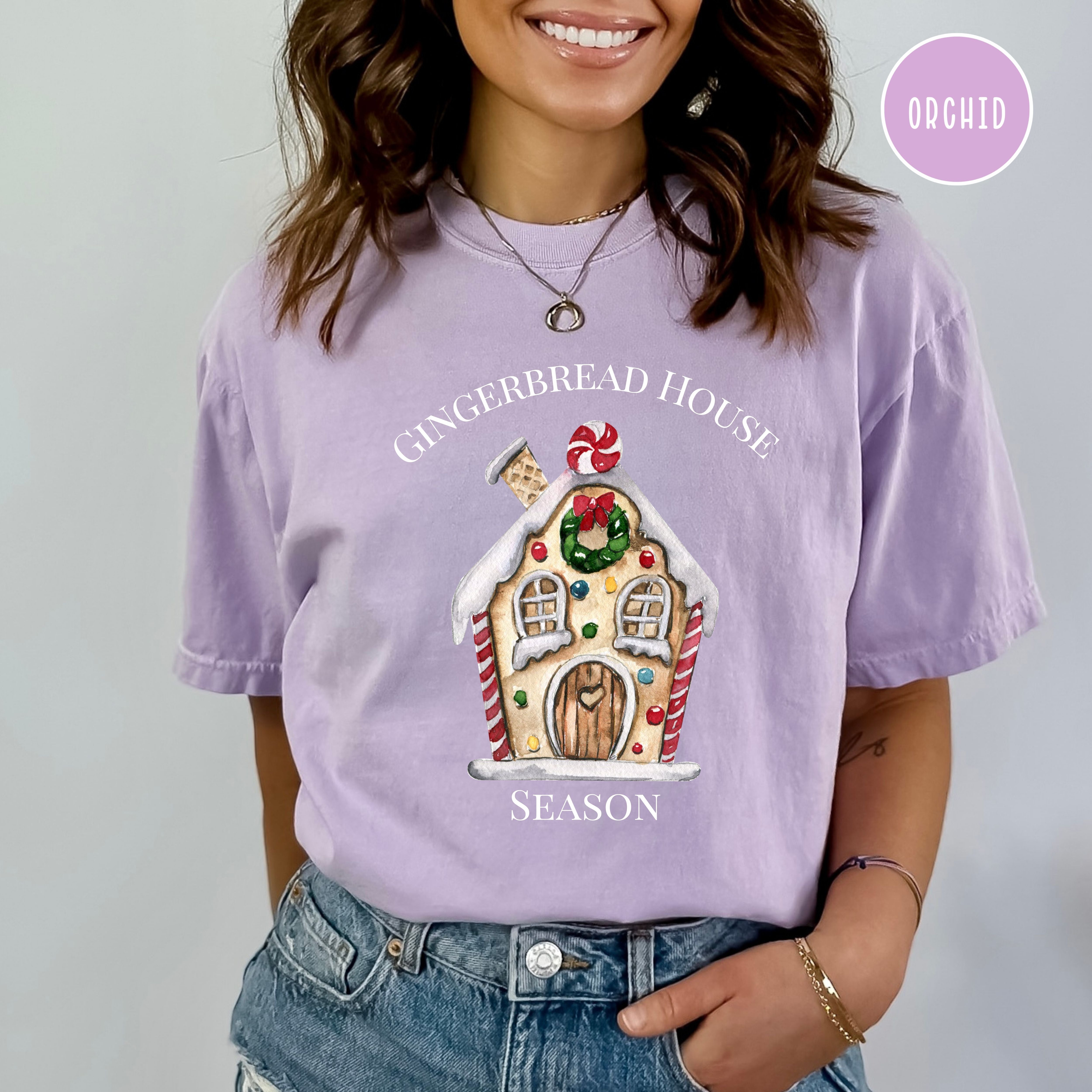 Gingerbread House Season Comfort Colors® Tee