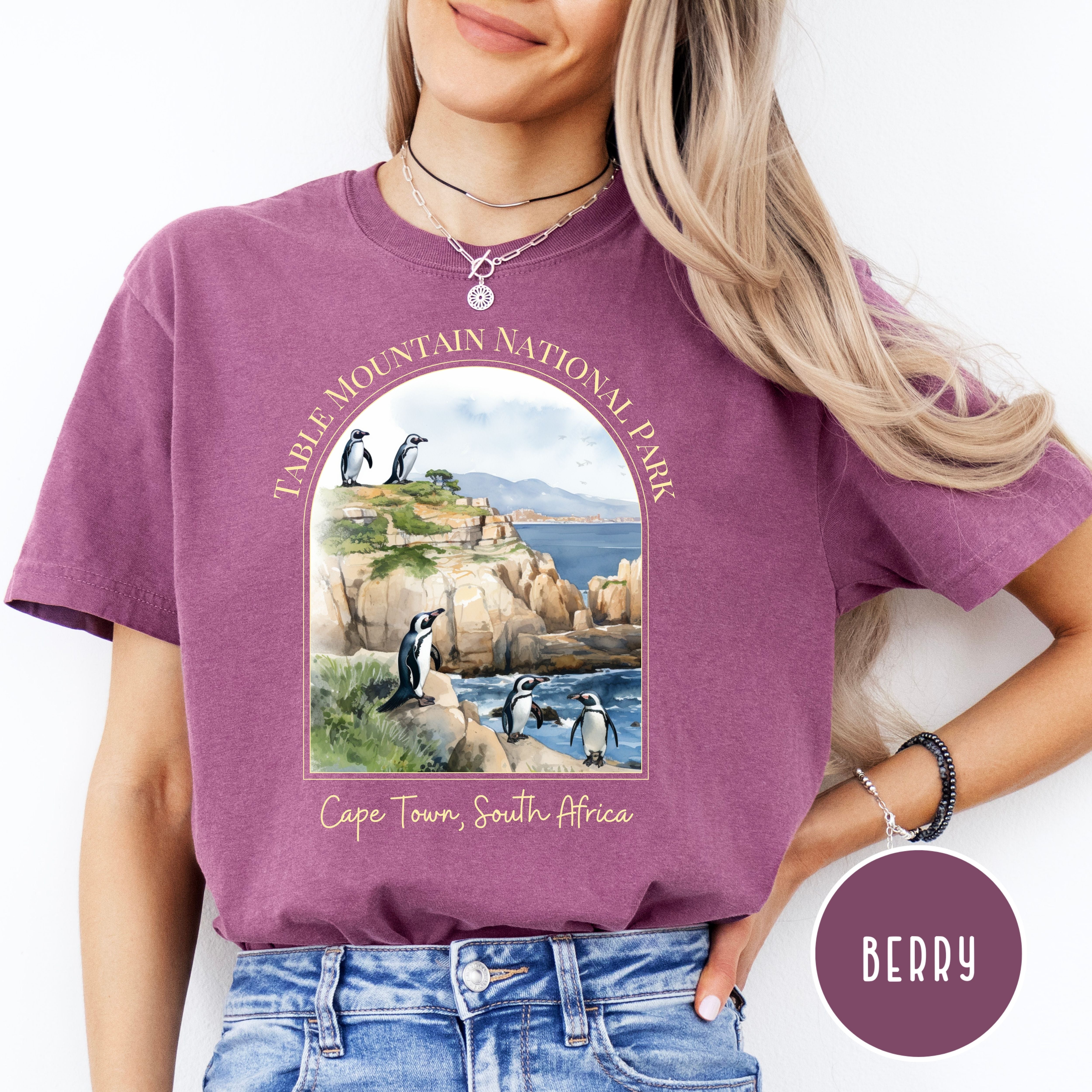 Table Mountain National Park Cape Town South Africa Comfort Colors® Tee