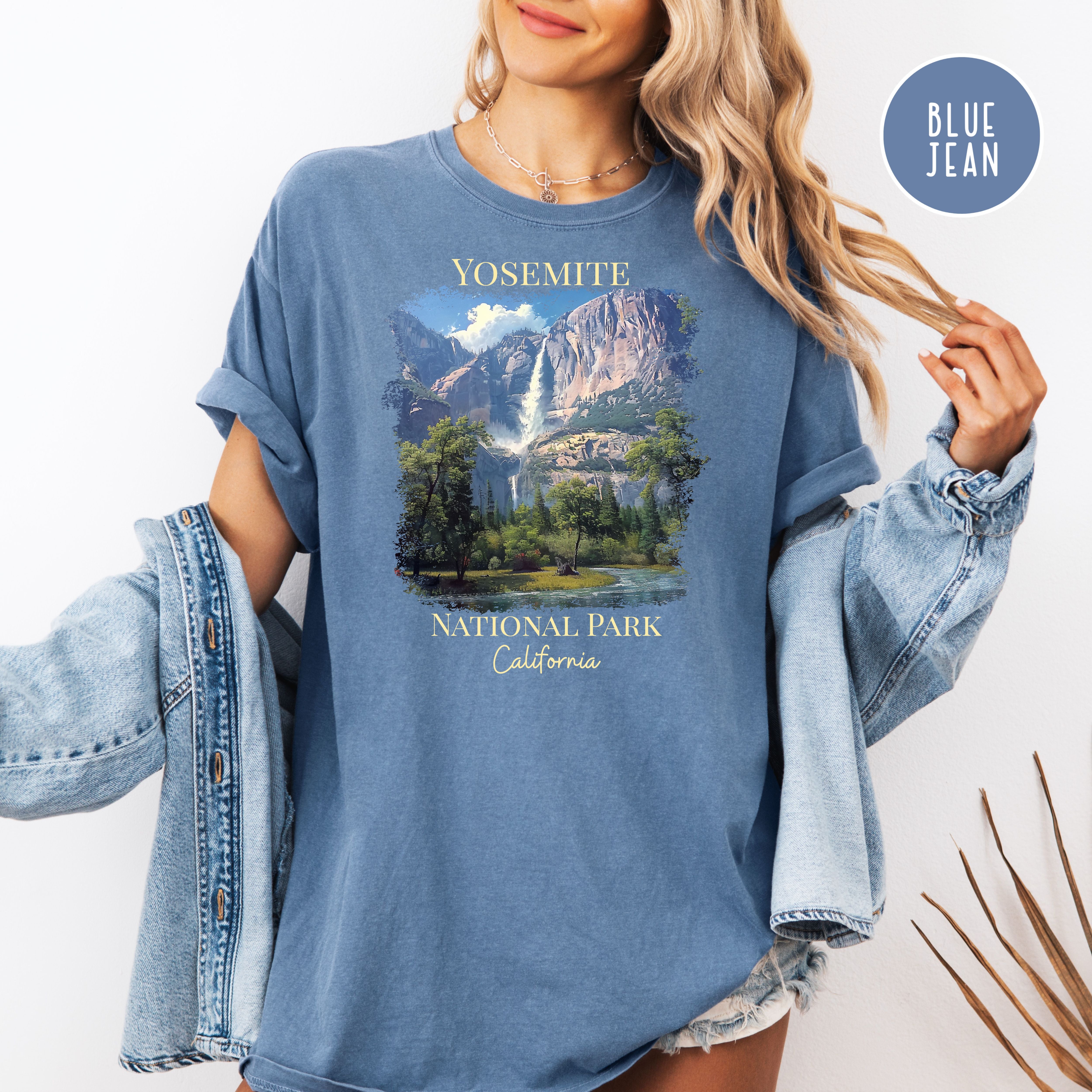 Yosemite National Park California Comfort Colors Vacation Gift Shirt