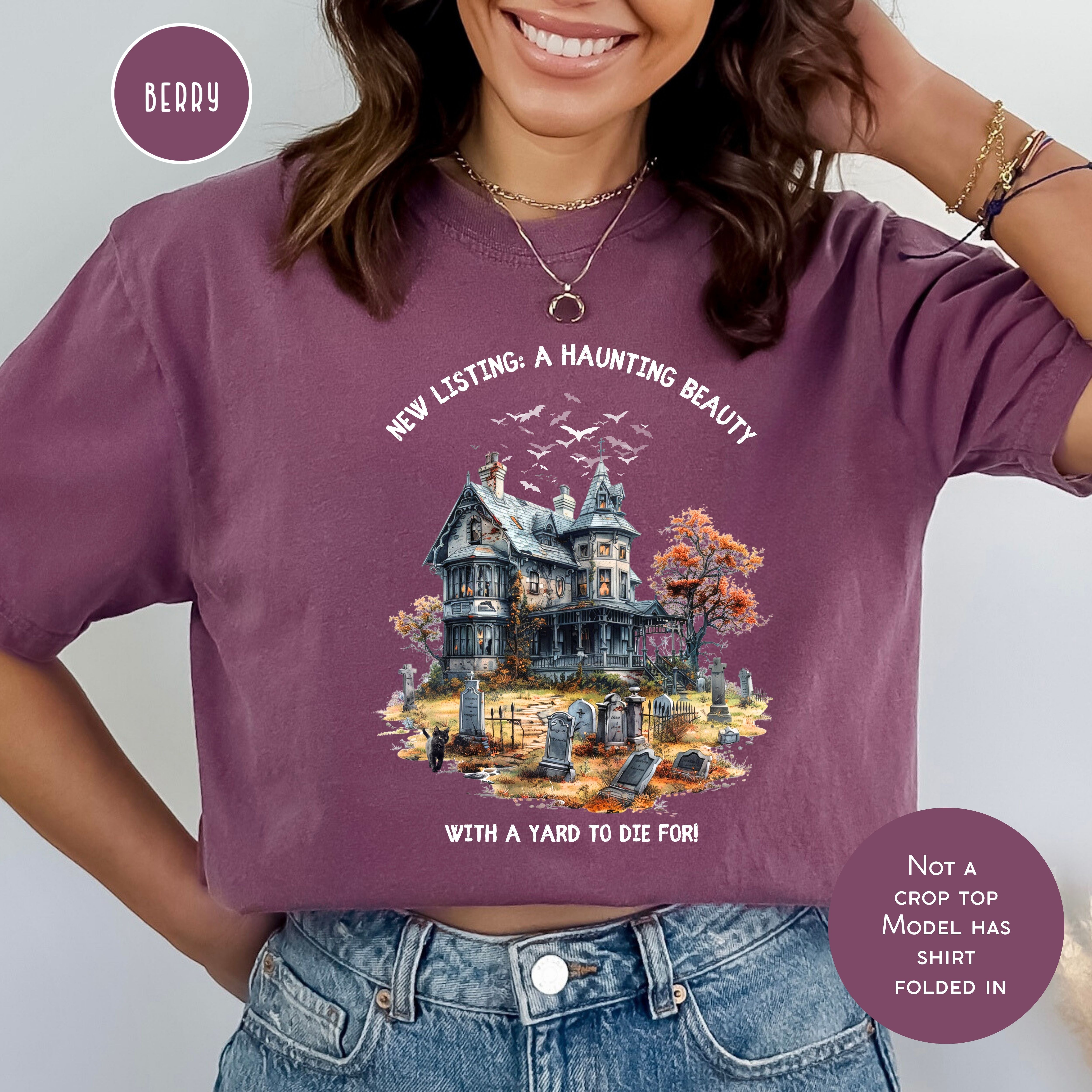 Funny Real Estate Agent Comfort Colors® Halloween Tee