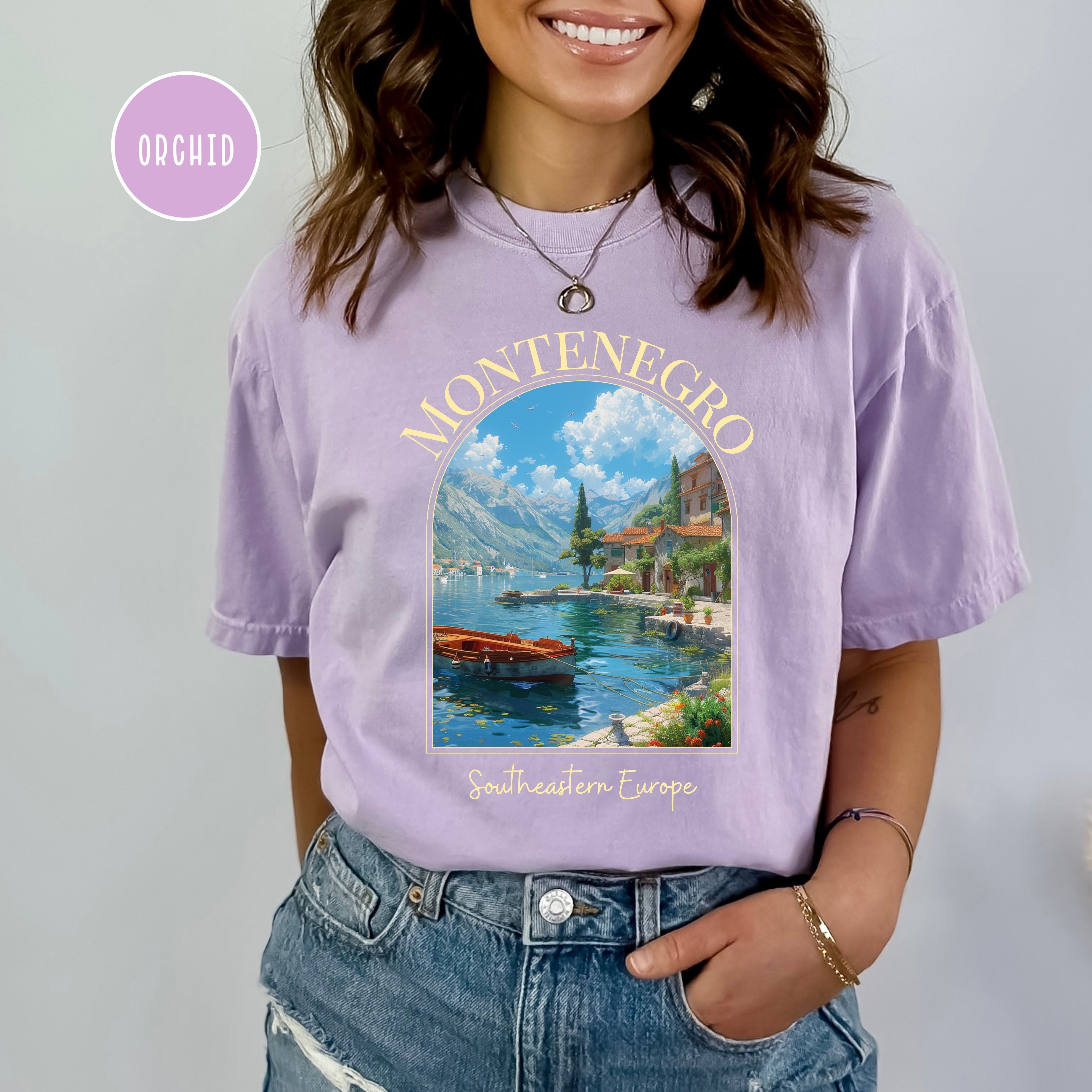 Montenegro Southeastern Europe Comfort Colors® Tee
