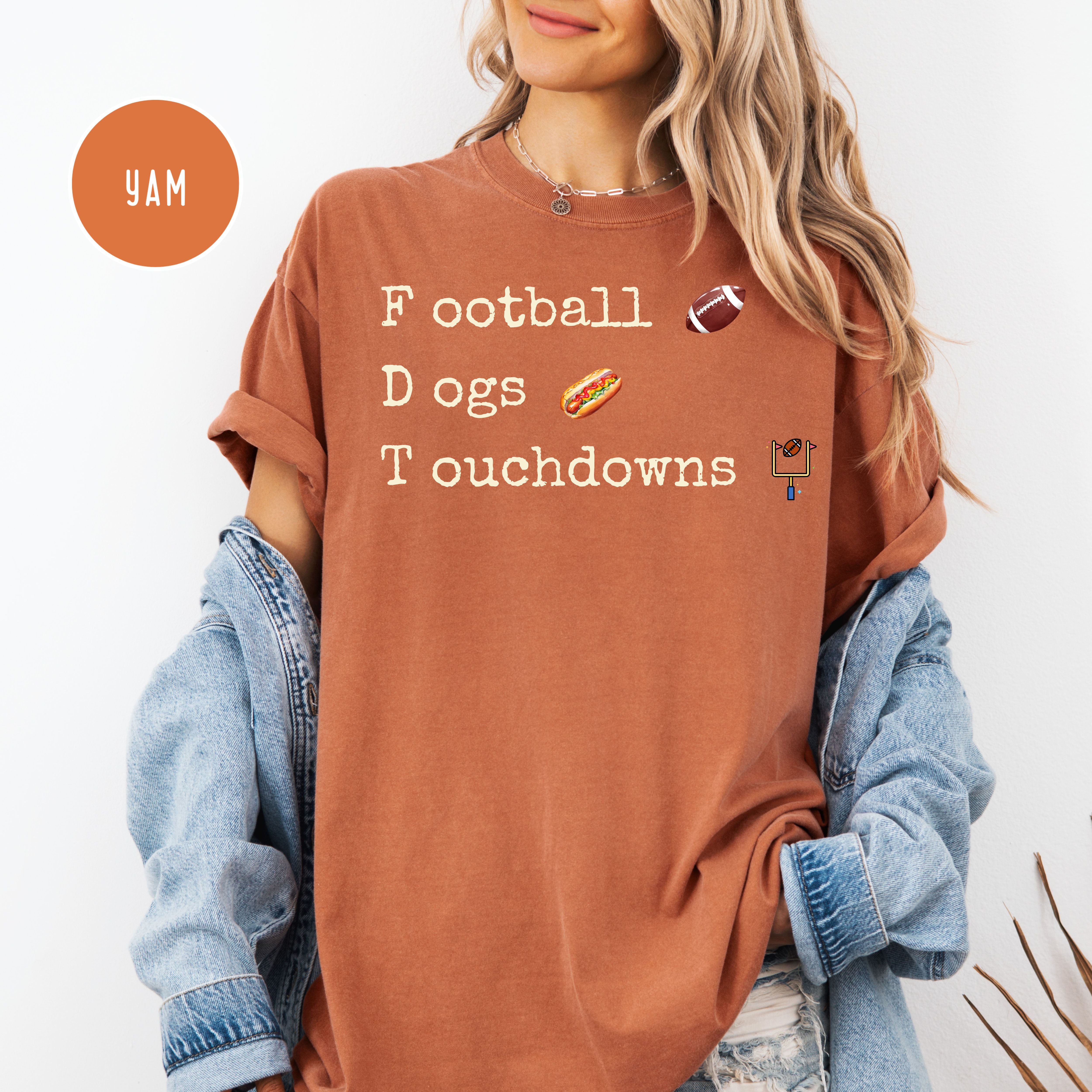 Hidden Message FDT Comfort Colors Gift for Anti-Trump Football Lover