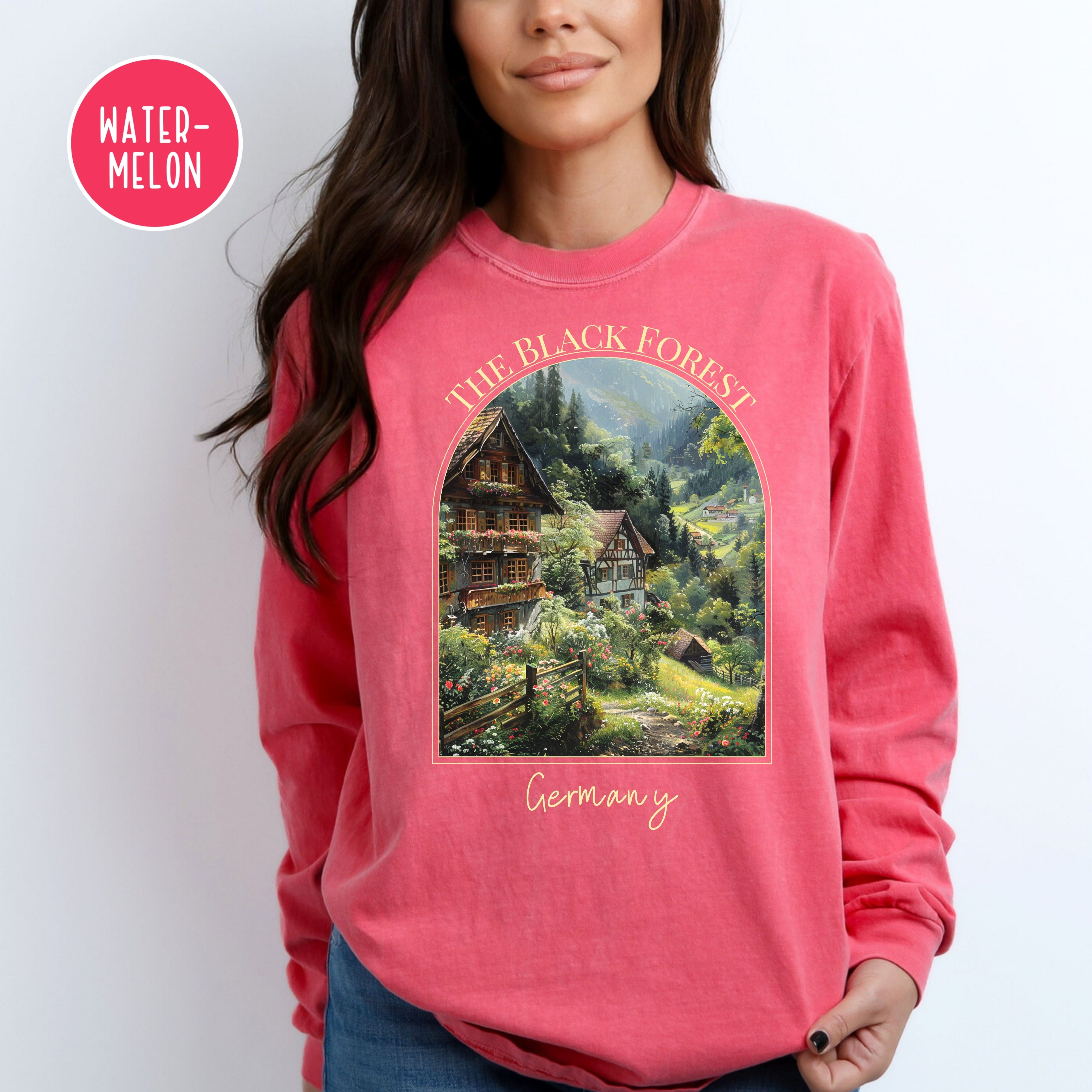Black Forest Germany Comfort Colors® Long Sleeve Tee