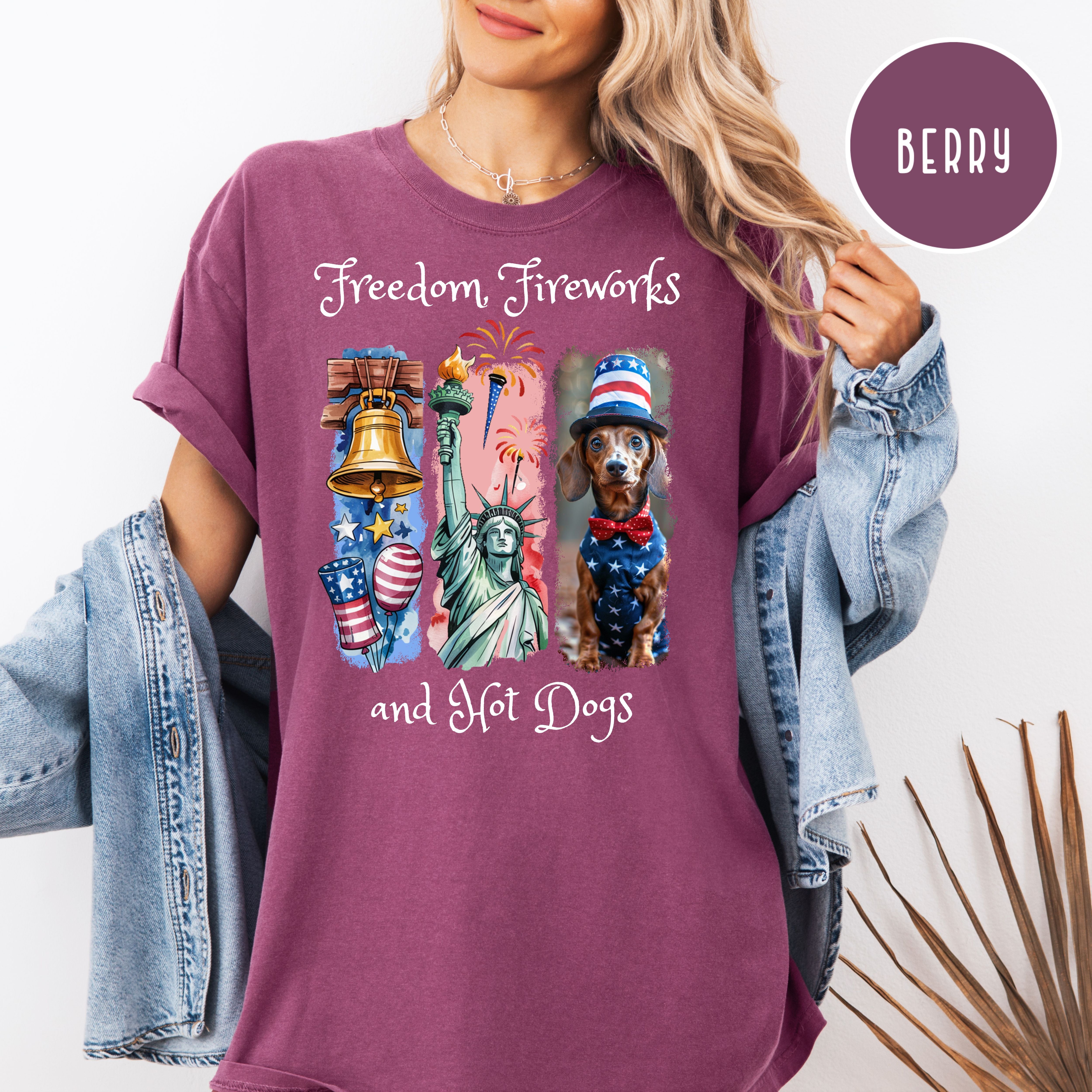 Funny 4th of July Comfort Colors Tee