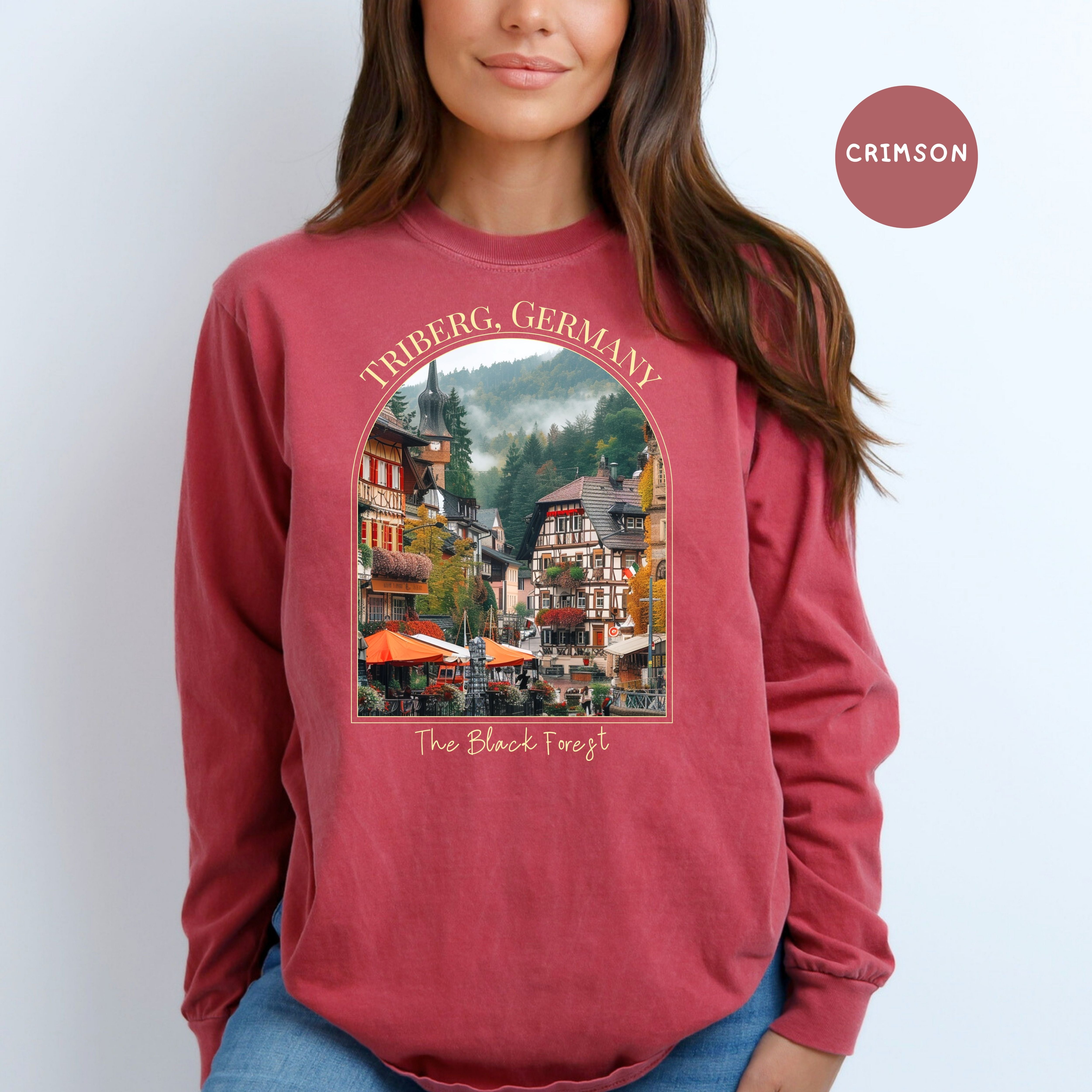 Triberg Germany Black Forest Comfort Colors® Long Sleeve Tee