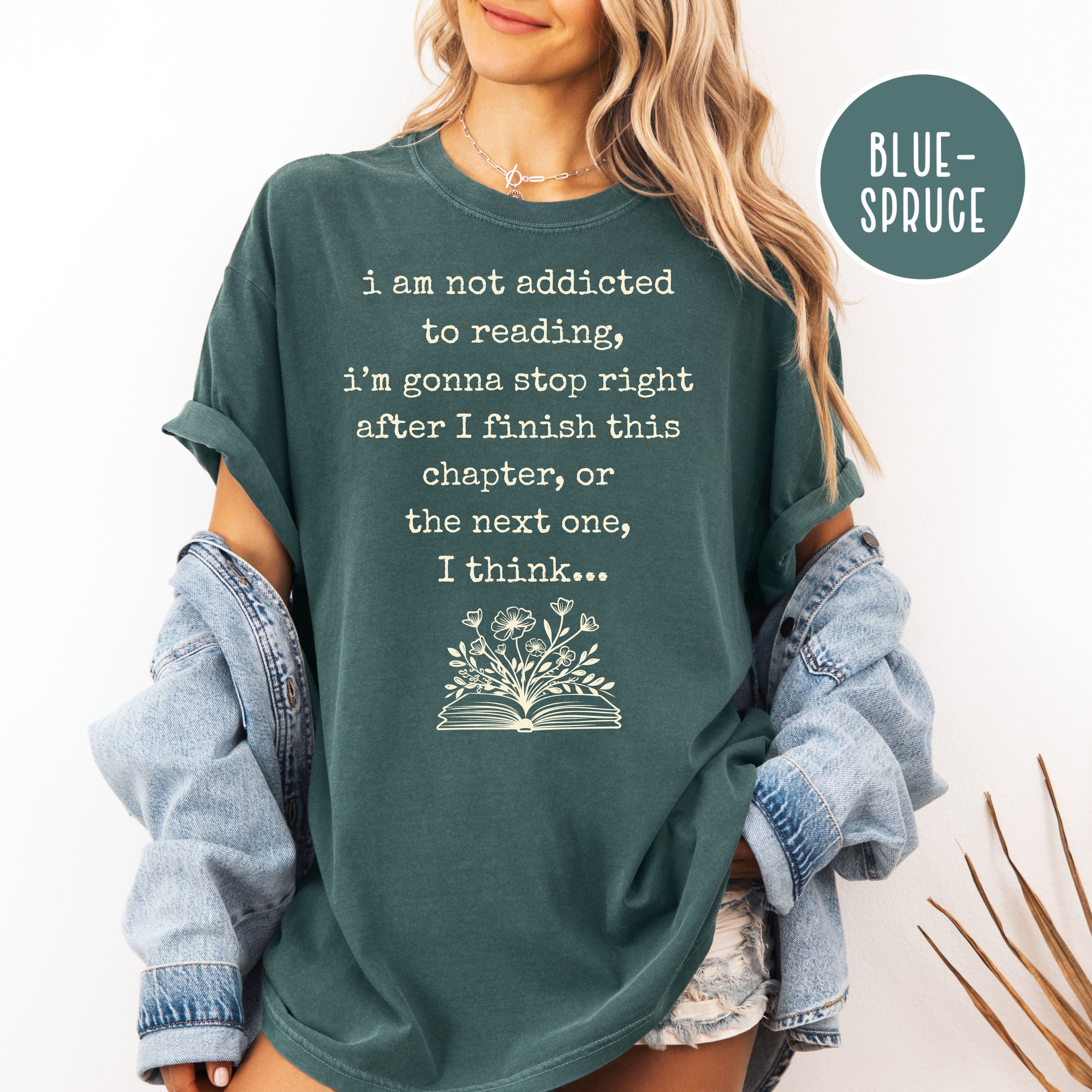 Funny Gift Shirt for Book Lover Comfort Colors Funny Book Club Tee Shirt