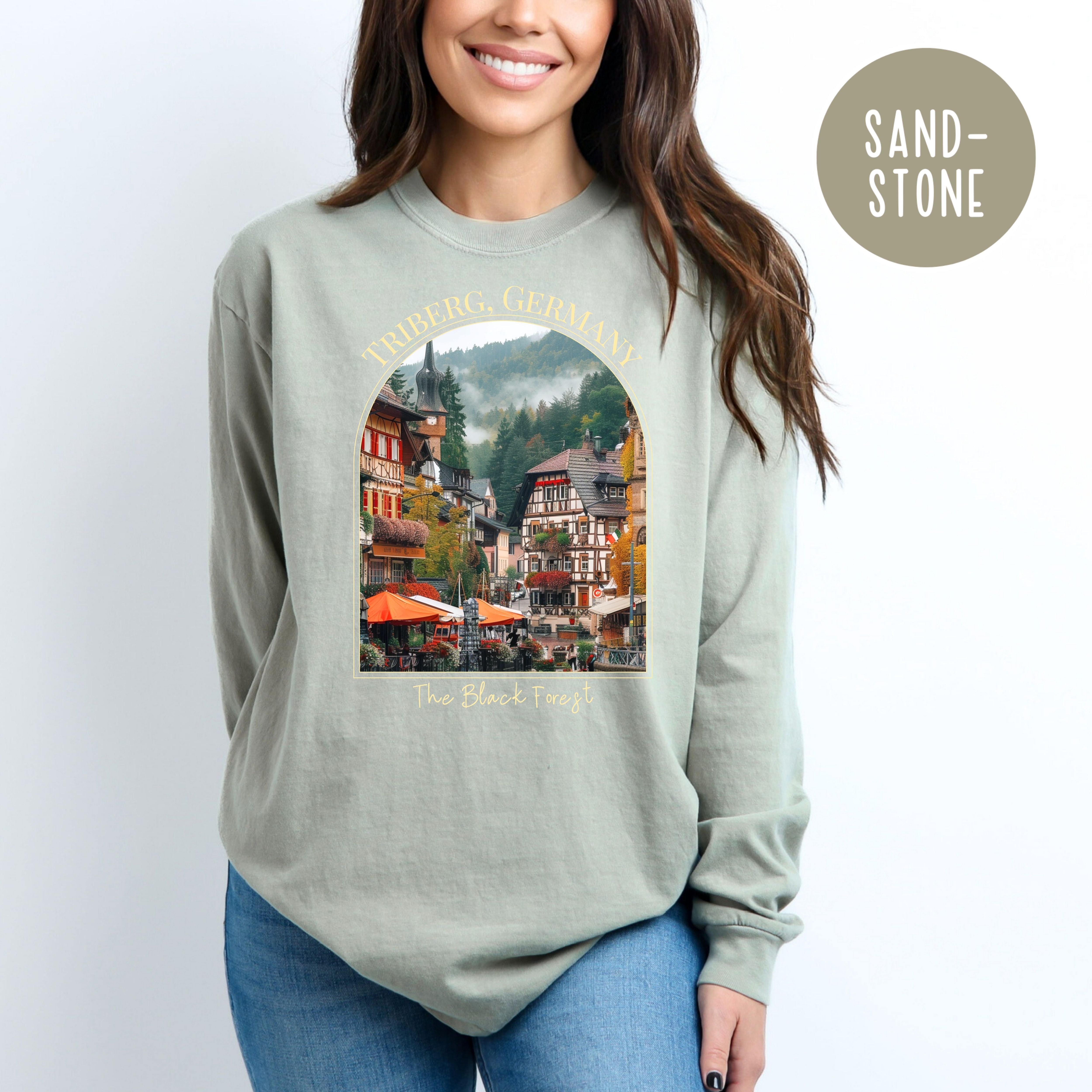 Triberg Germany Black Forest Comfort Colors® Long Sleeve Tee