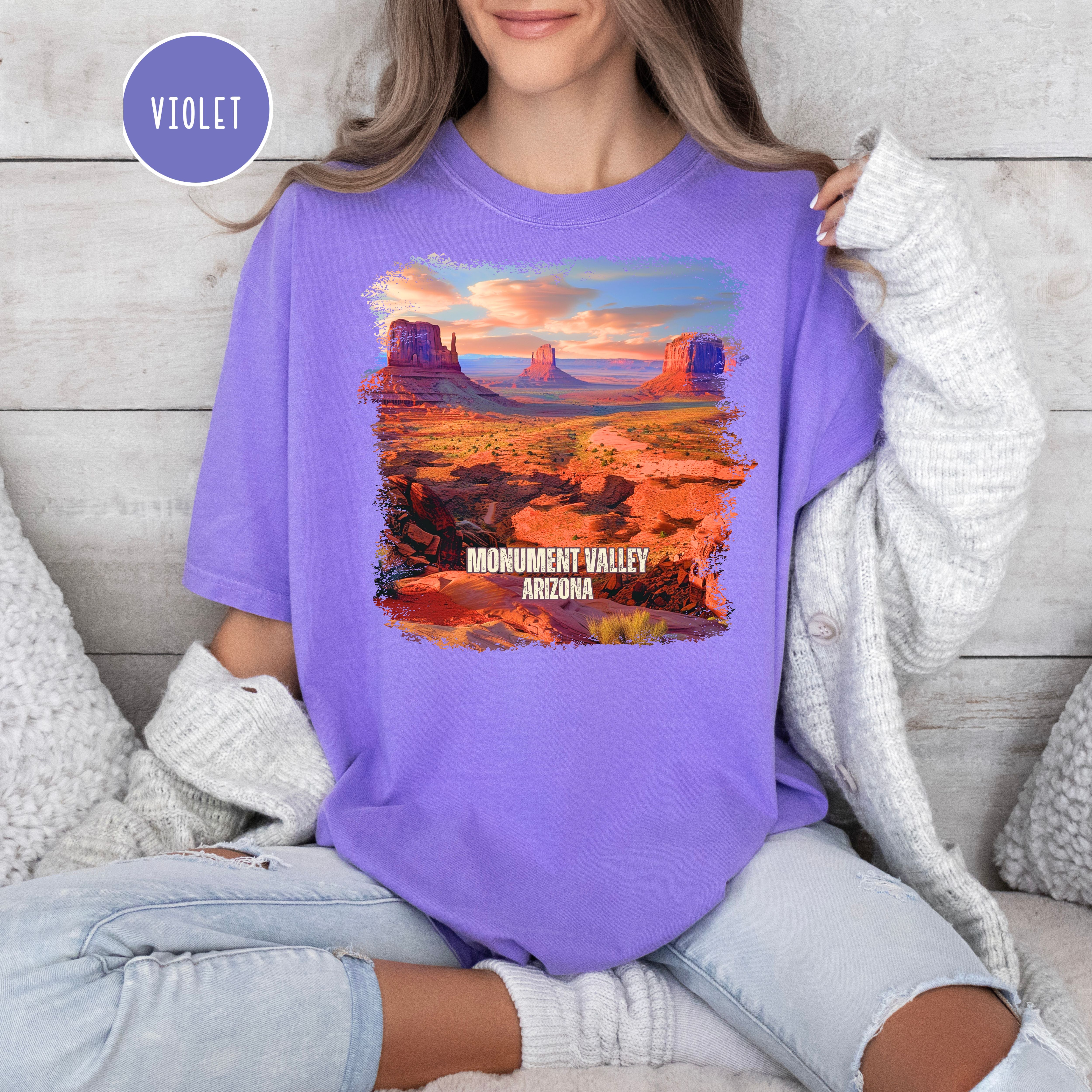 Monument Valley Arizona Comfort Colors Tee