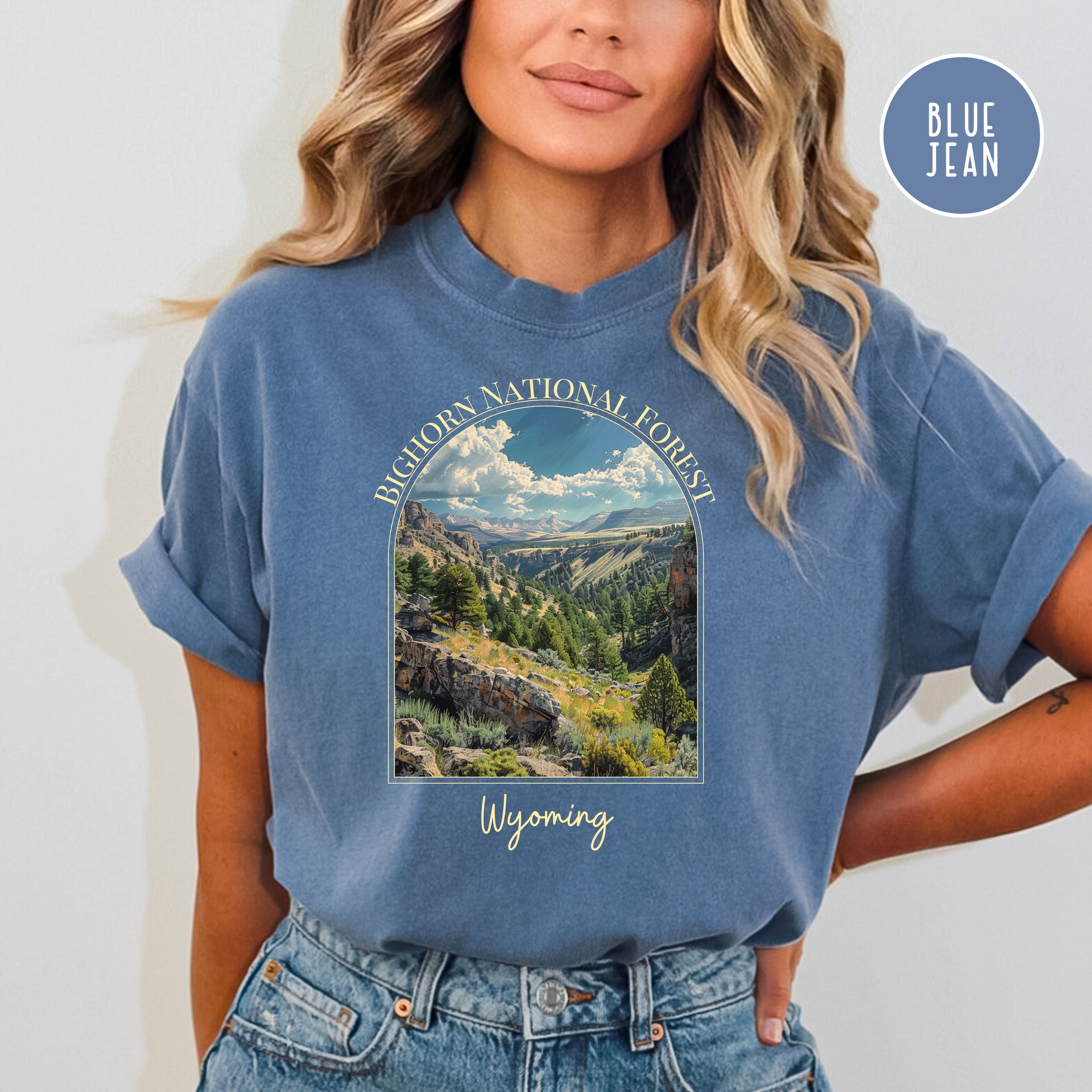 Bighorn National Forest Wyoming Comfort Colors® Tee