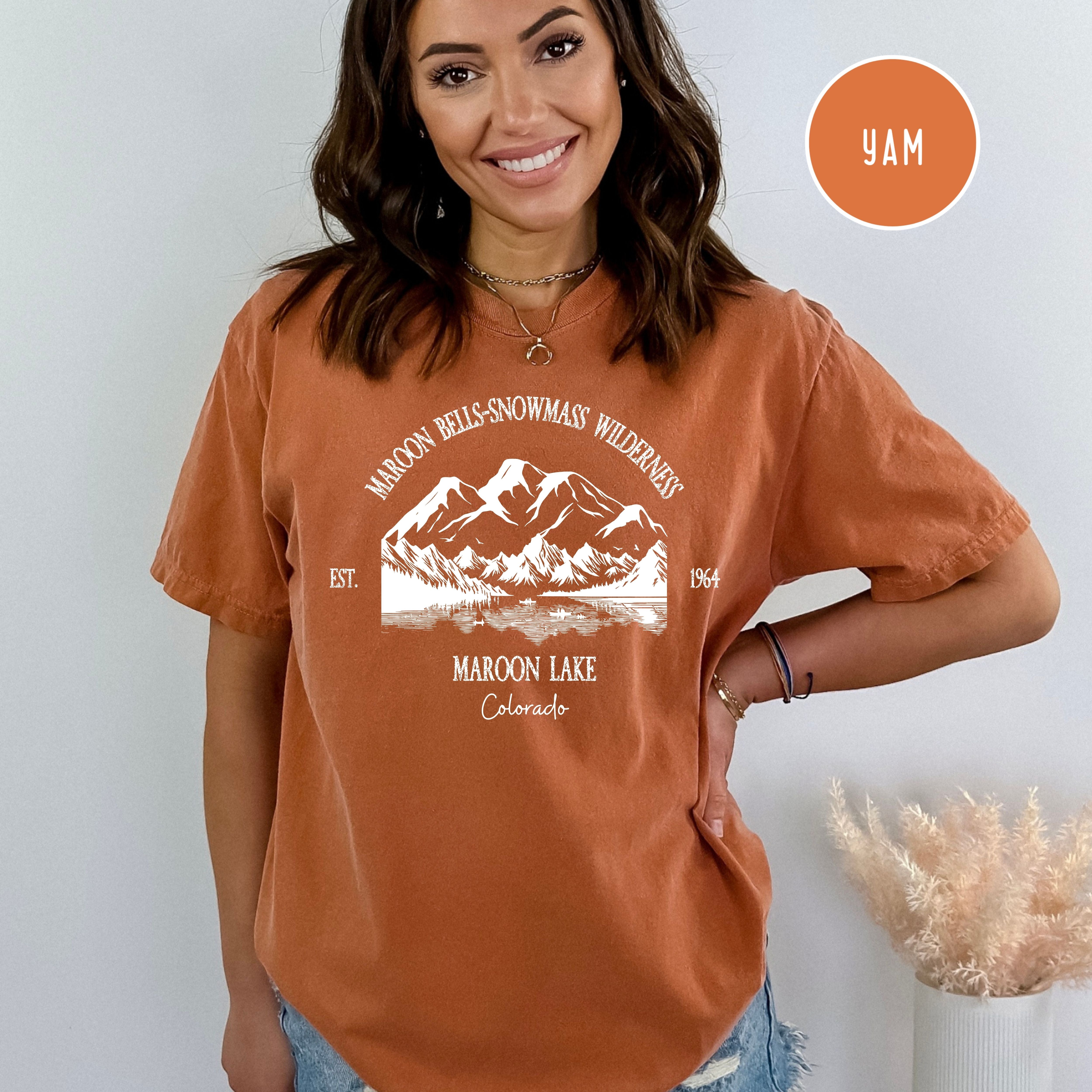 Maroon Bells-Snowmass Wilderness Maroon Lake Comfort Colors® Tee