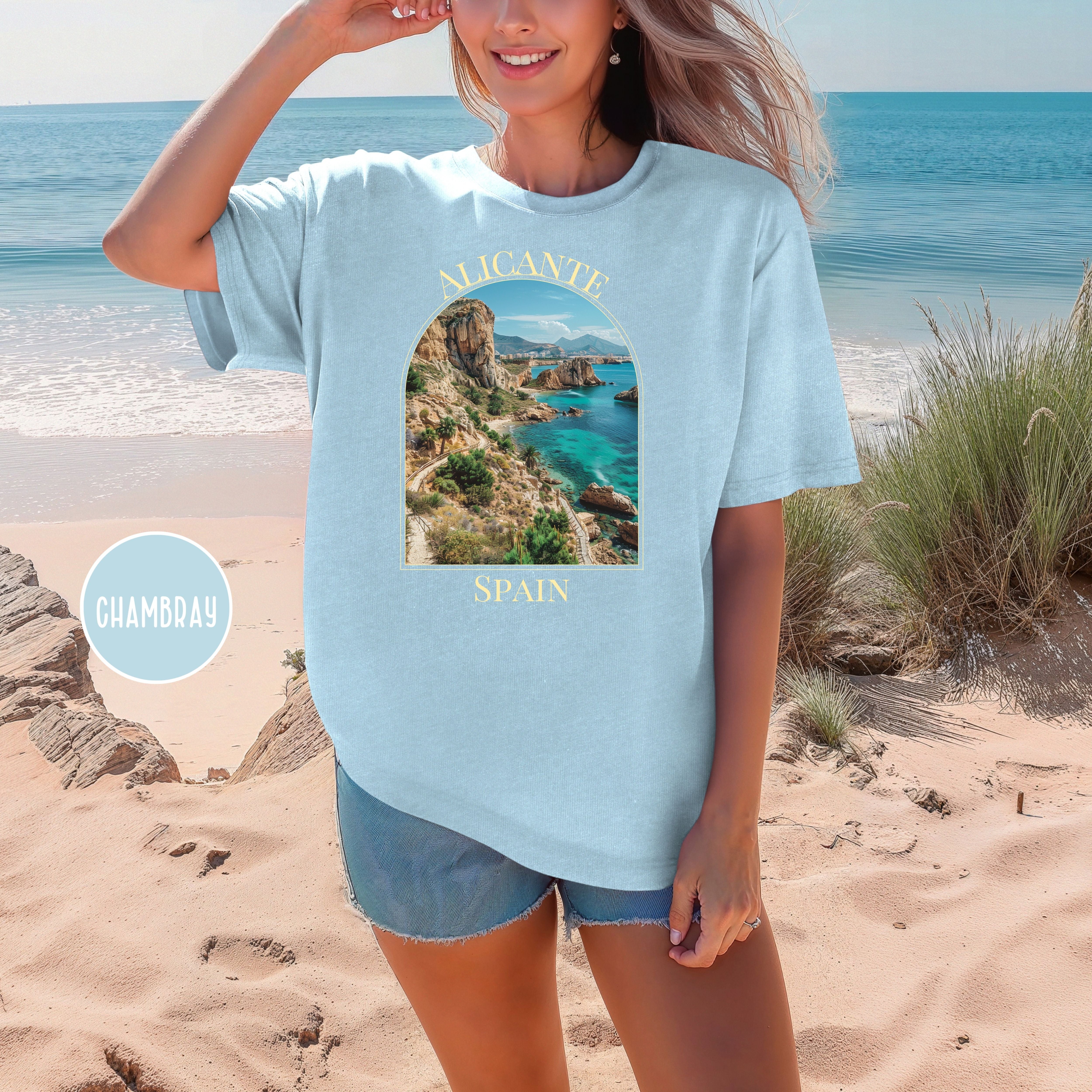 Alicante Spain Comfort Colors® Beach Tee