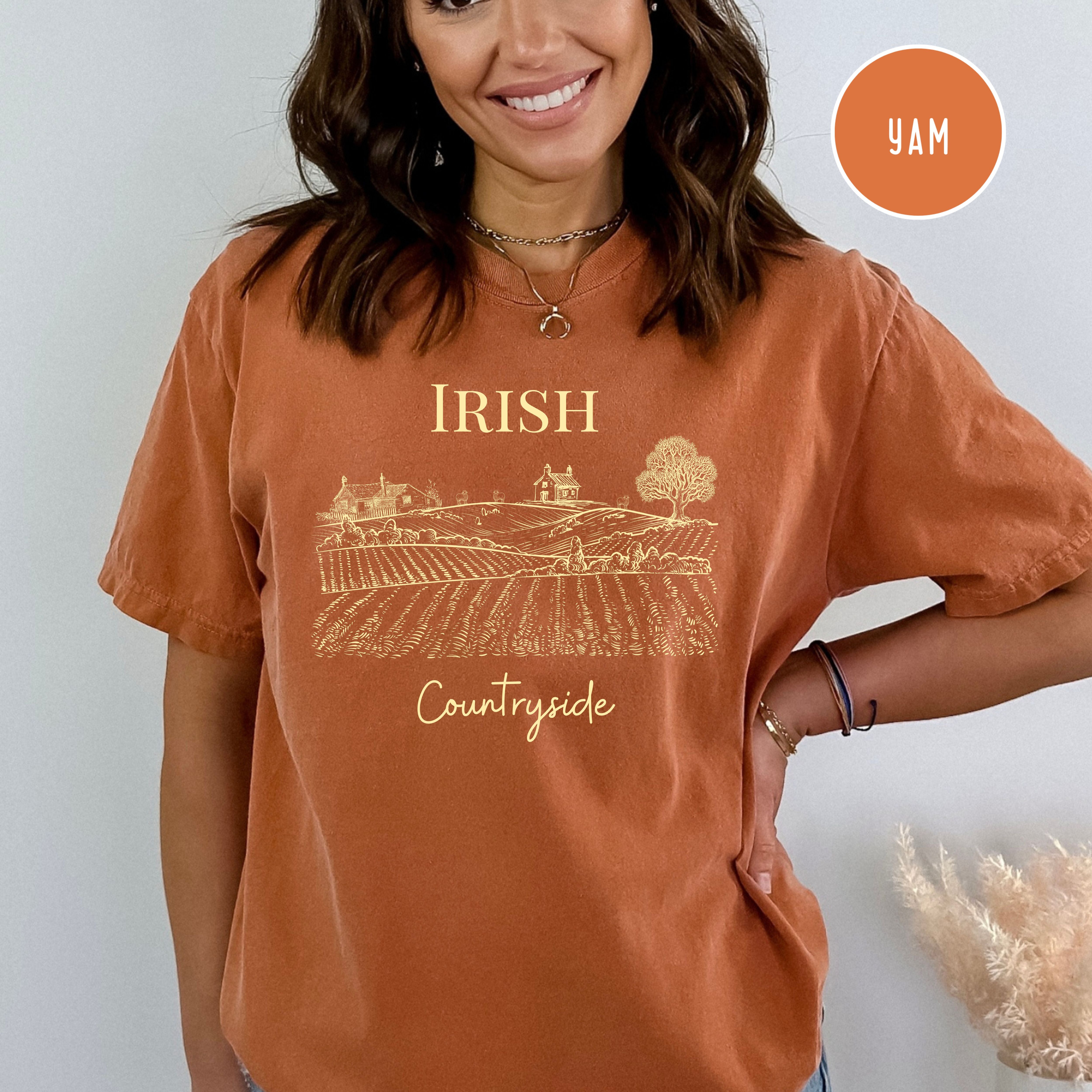 Irish Countryside Comfort Colors® Ireland Tee