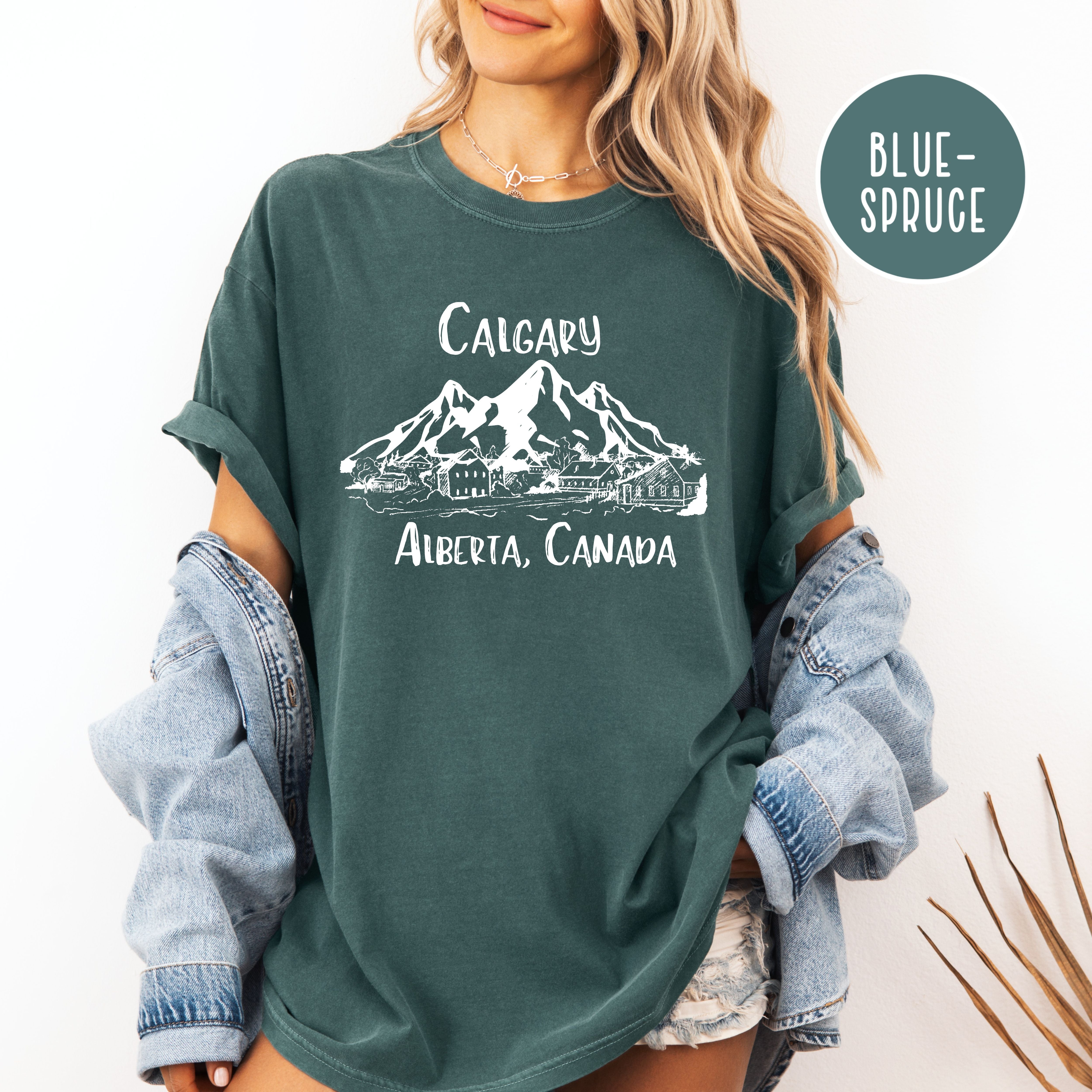 Calgary Alberta Canada Comfort Colors Tee Shirt