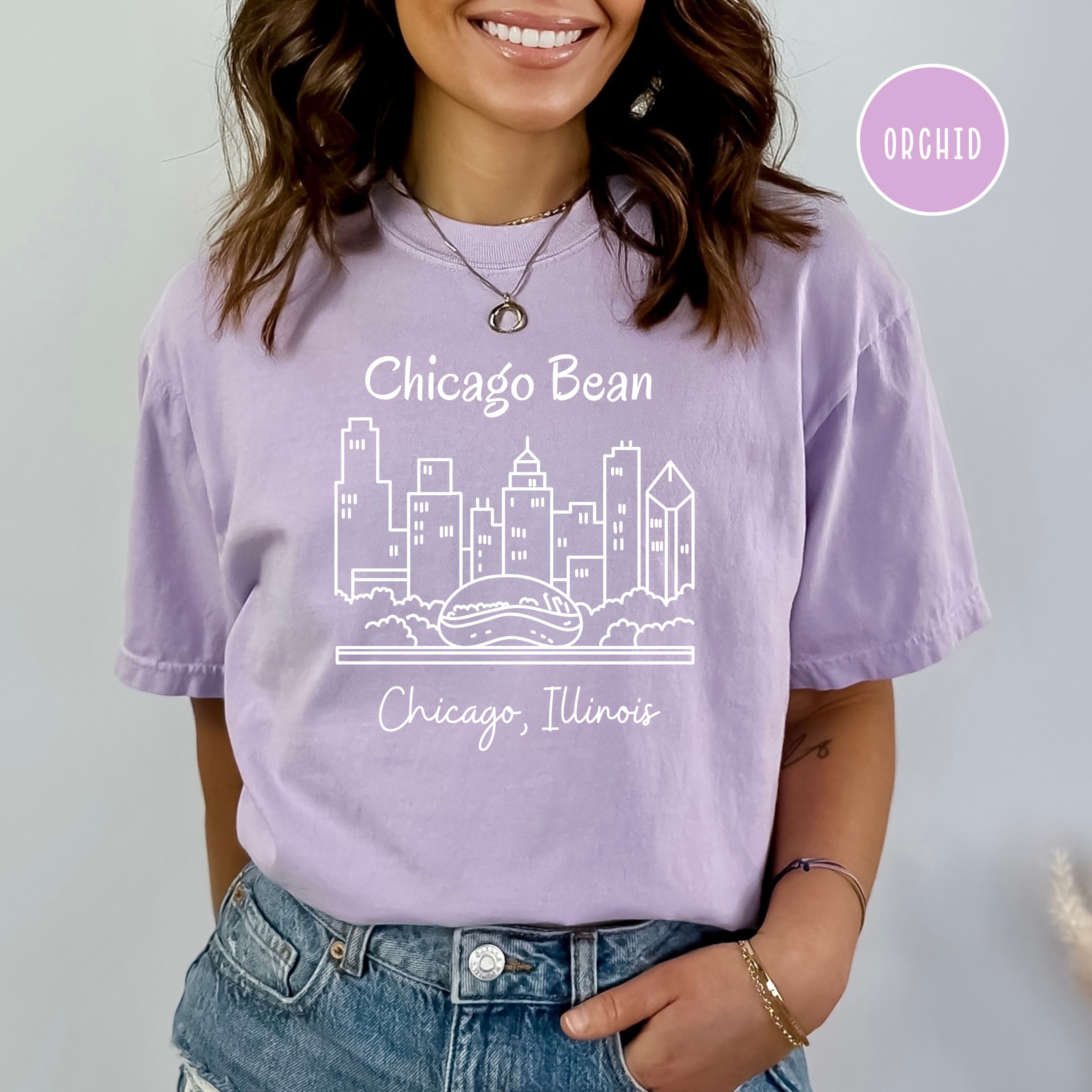 The Chicago Bean Comfort Colors® Tee