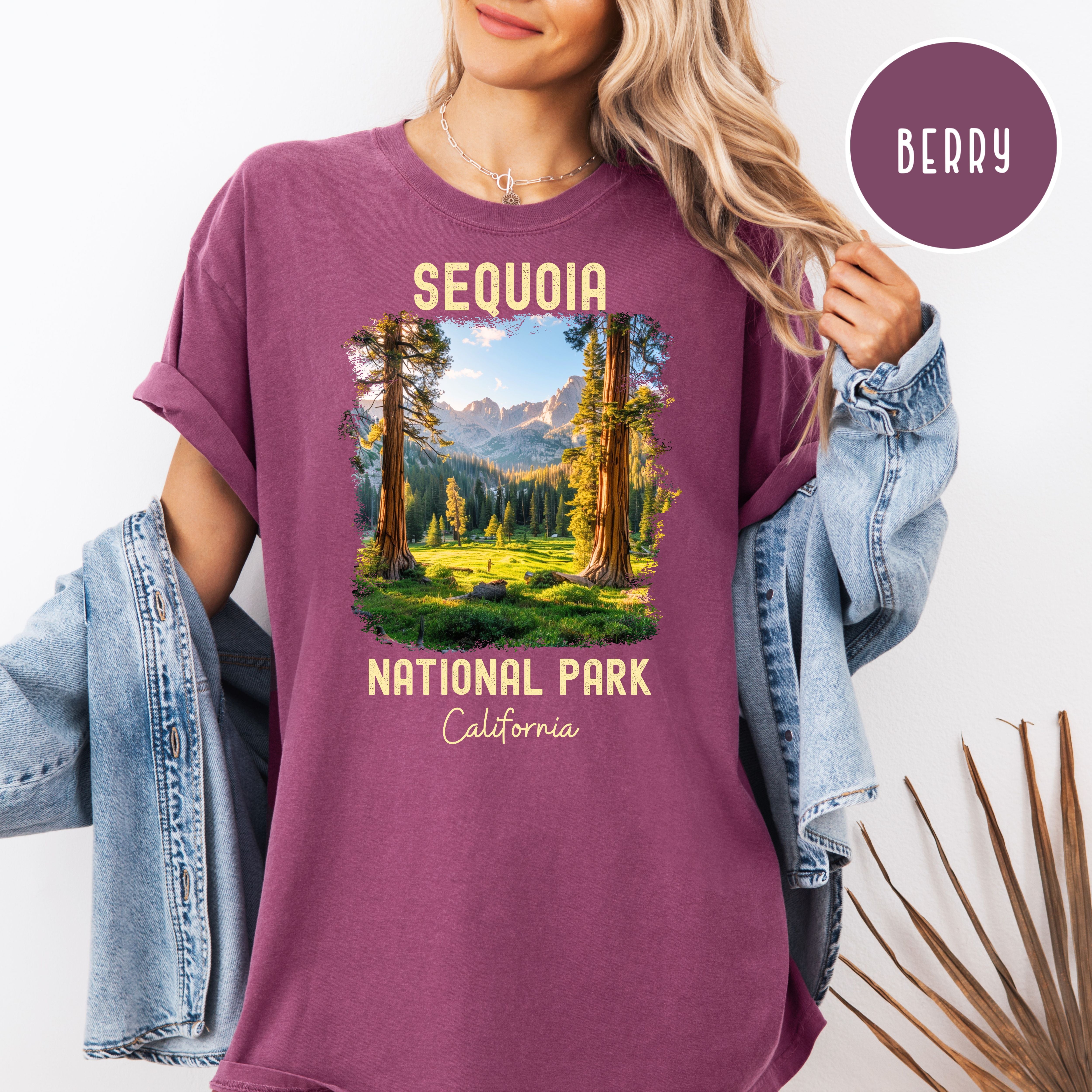 Sequoia National Park California Unisex Comfort Colors T-Shirt