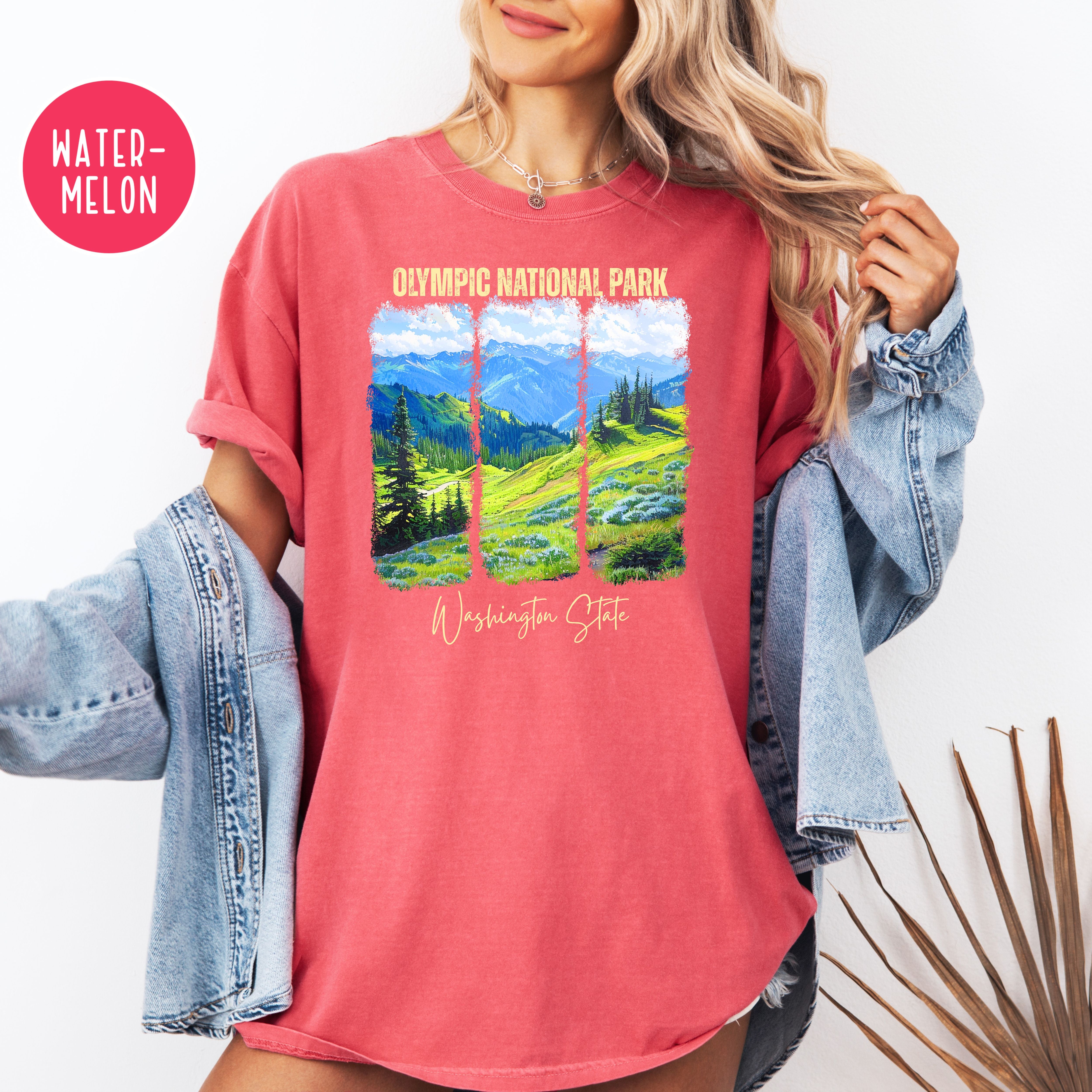 Olympic National Park Comfort Colors Unisex Tee