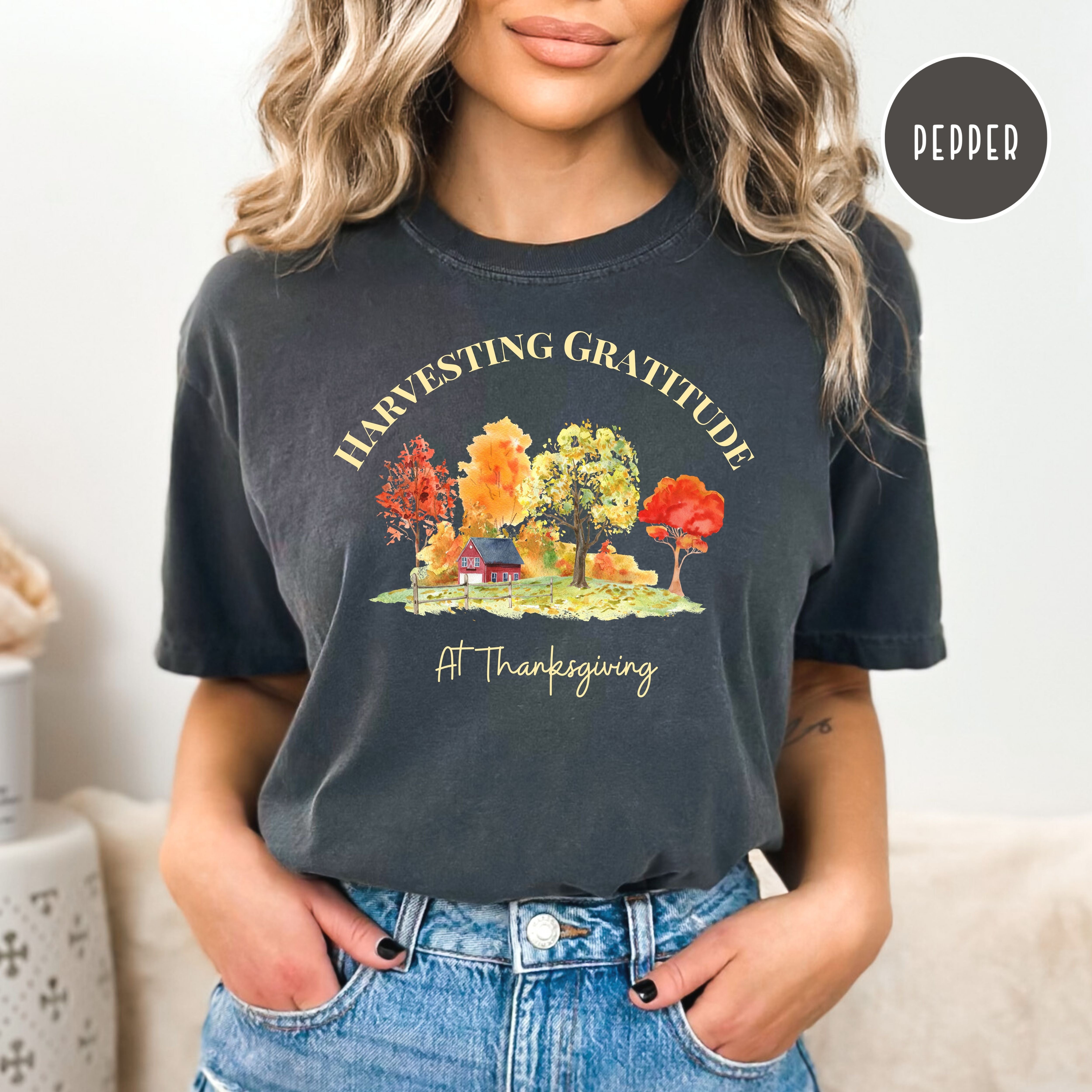 Thanksgiving Gratitude Comfort Colors® Tee