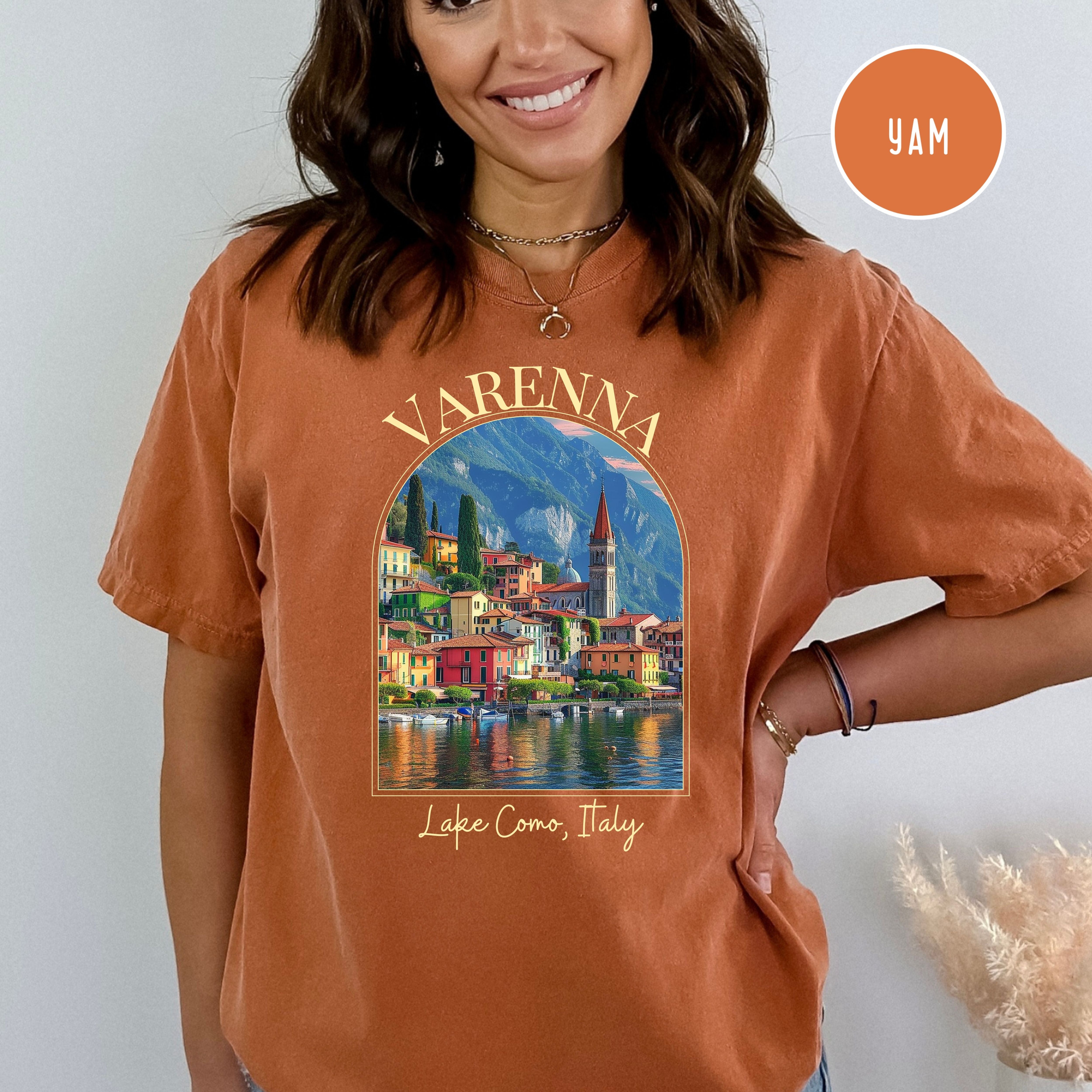 Varenna Lake Como Italy Comfort Colors® Tee