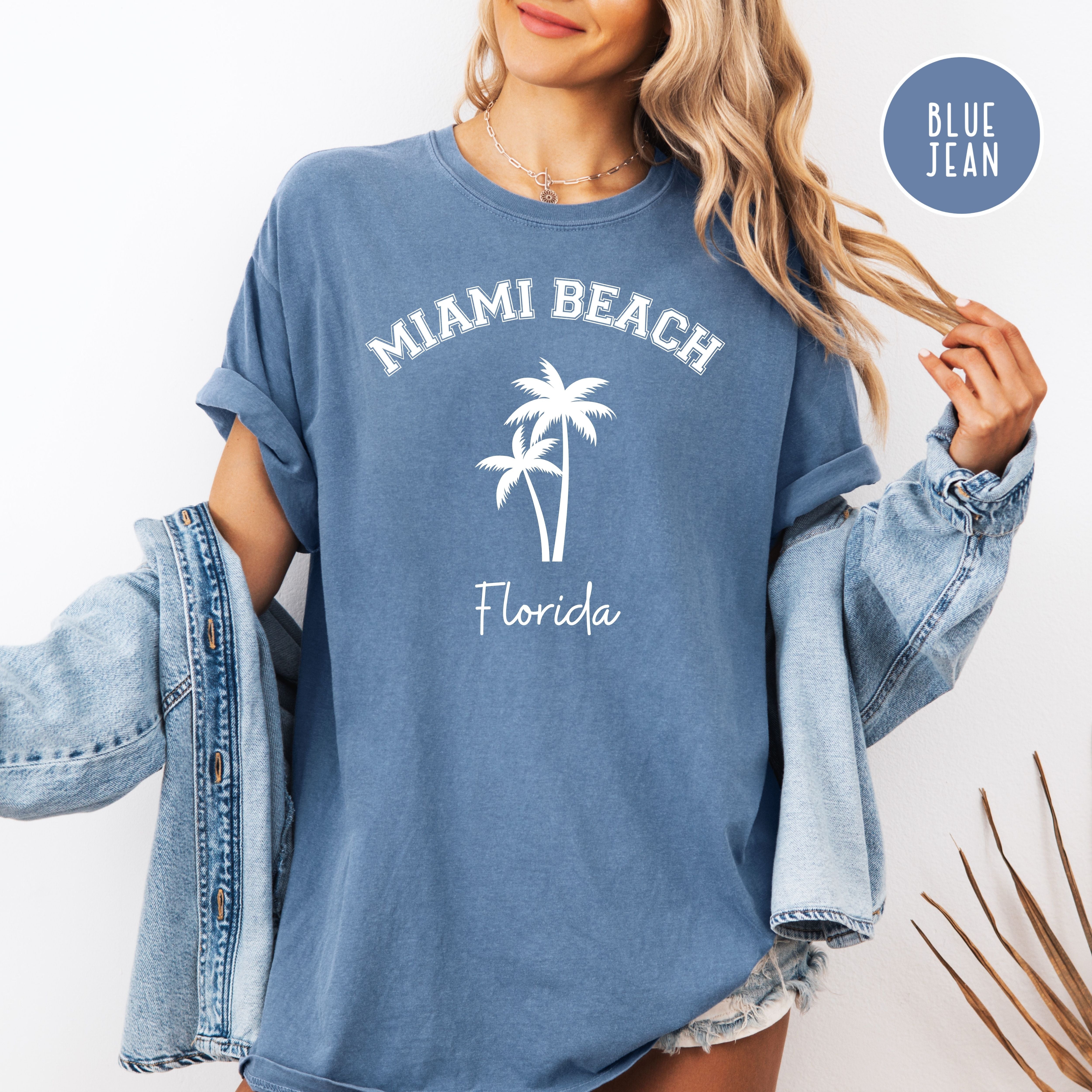 Miami Beach Florida Comfort Colors Tee