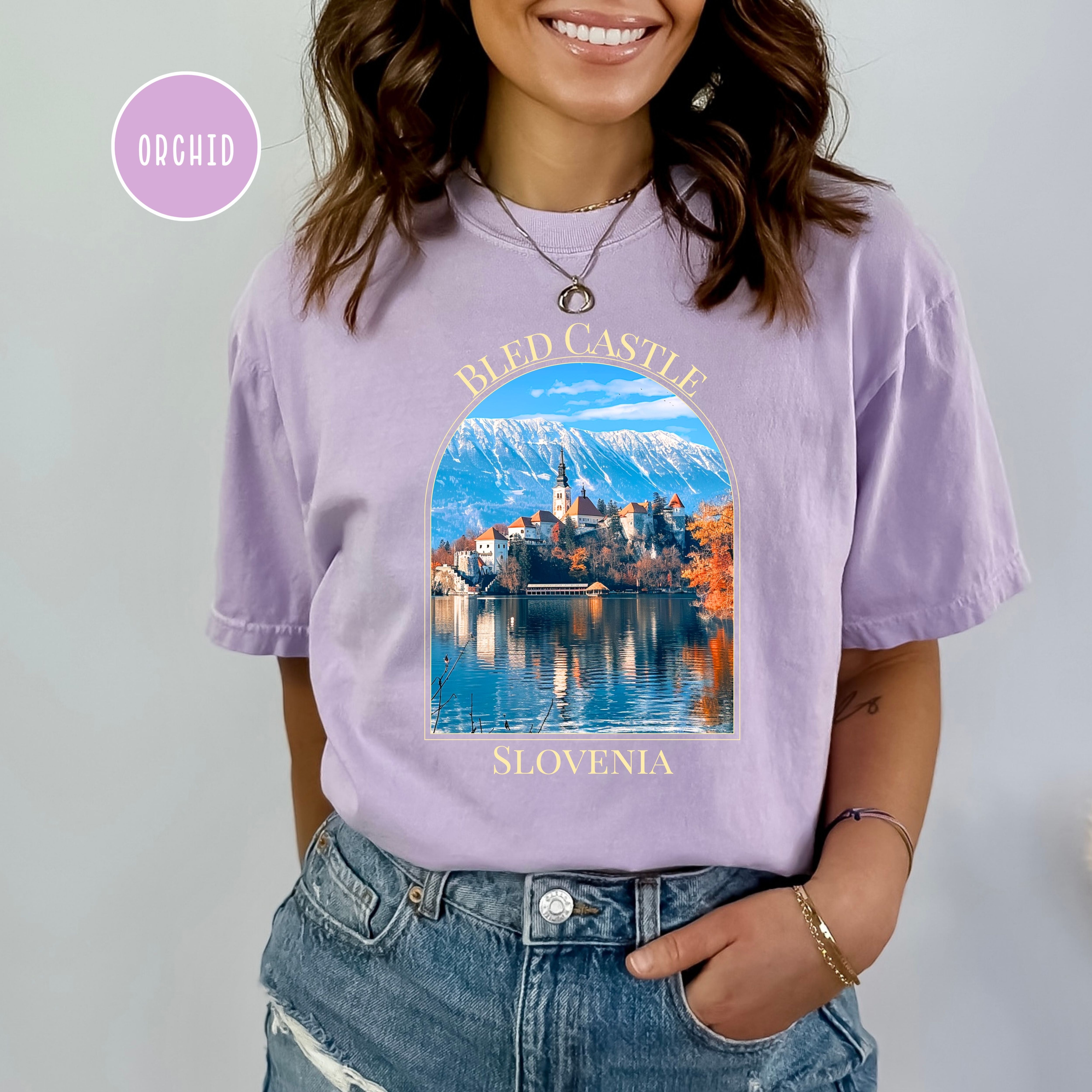 Bled Castle Slovenia Comfort Colors® Tee