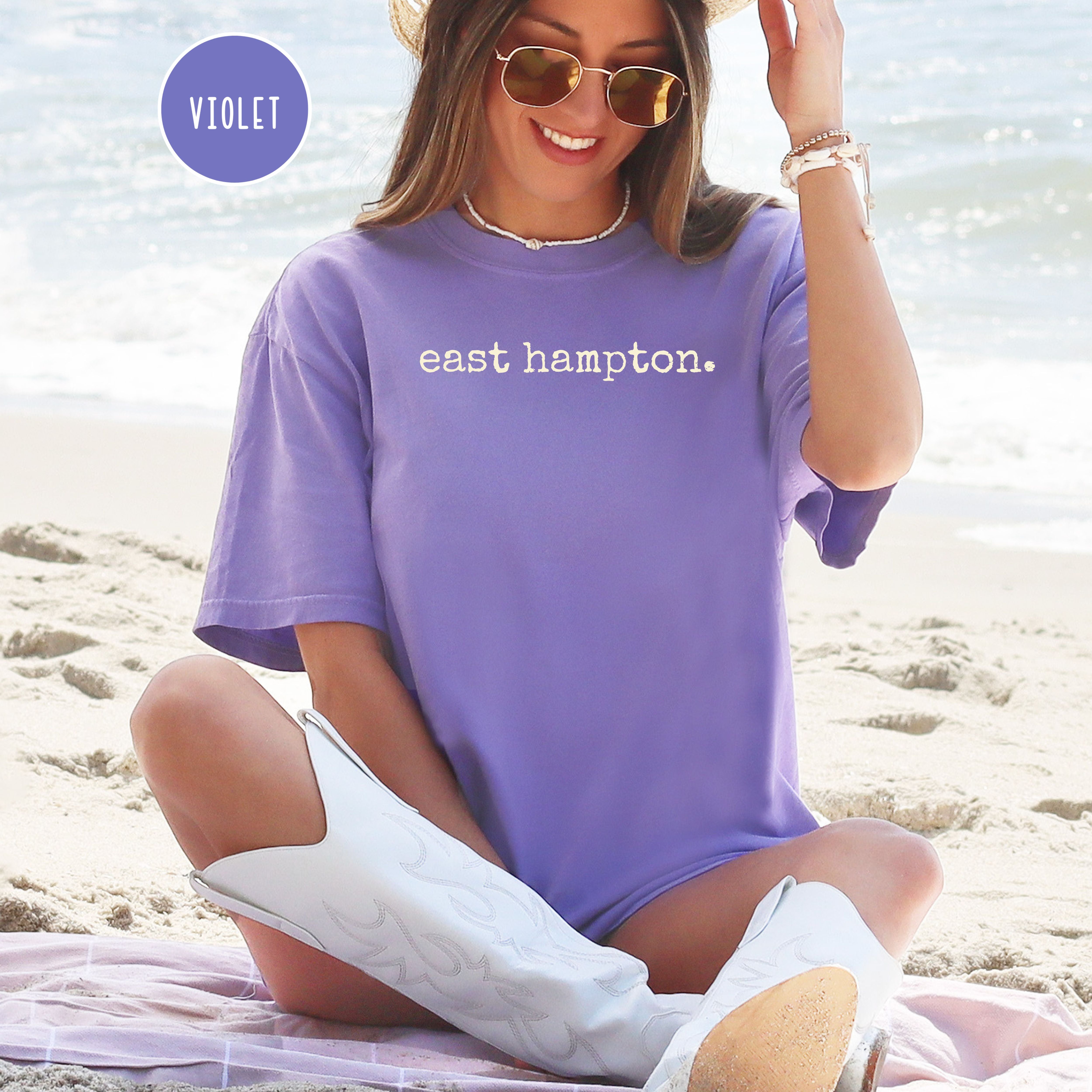 East Hampton Minimalist Comfort Colors® Tee