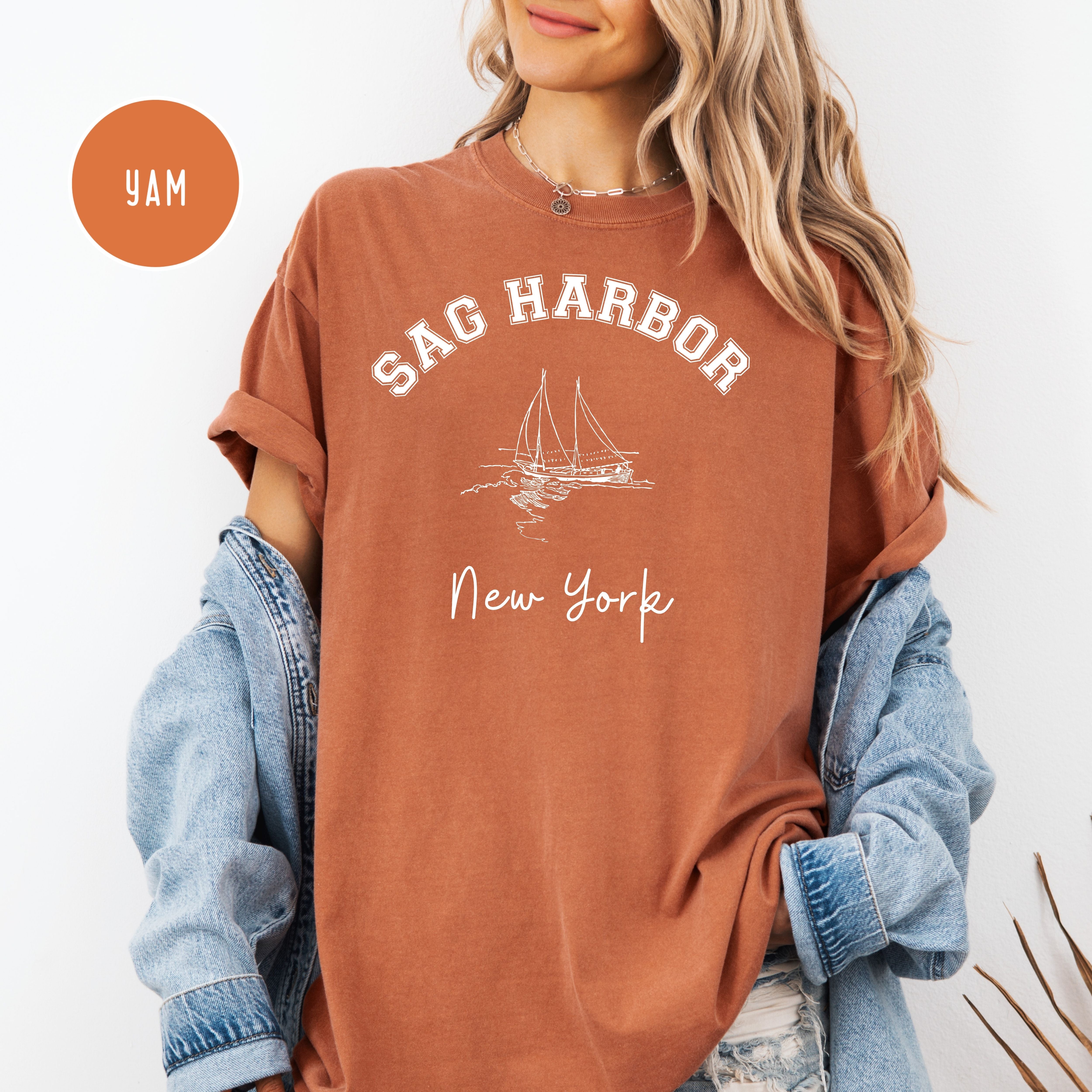 Sag Harbor Hamptons Comfort Colors Vacation Tee Shirt