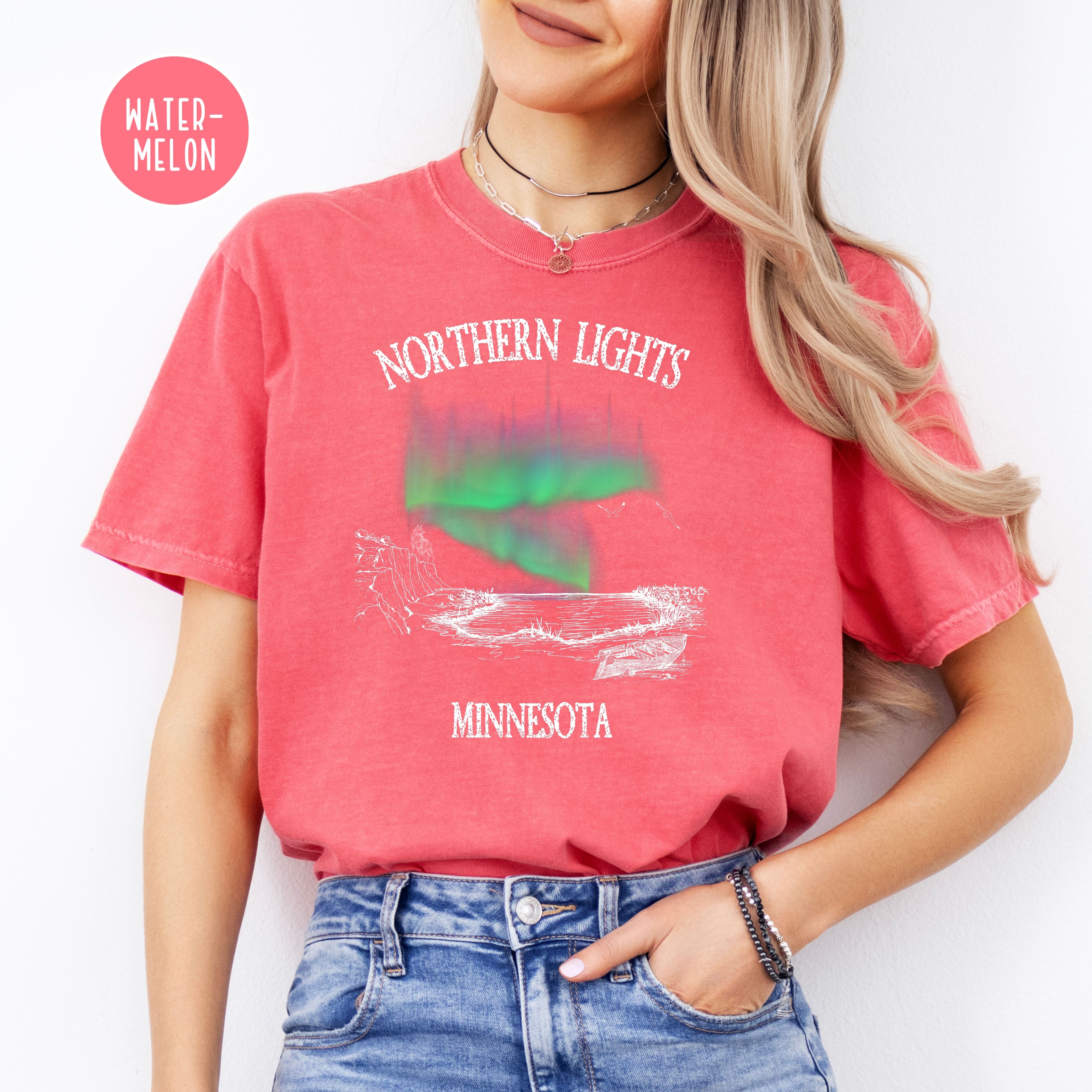 Northern Lights Over Minnesota Comfort Colors® Tee
