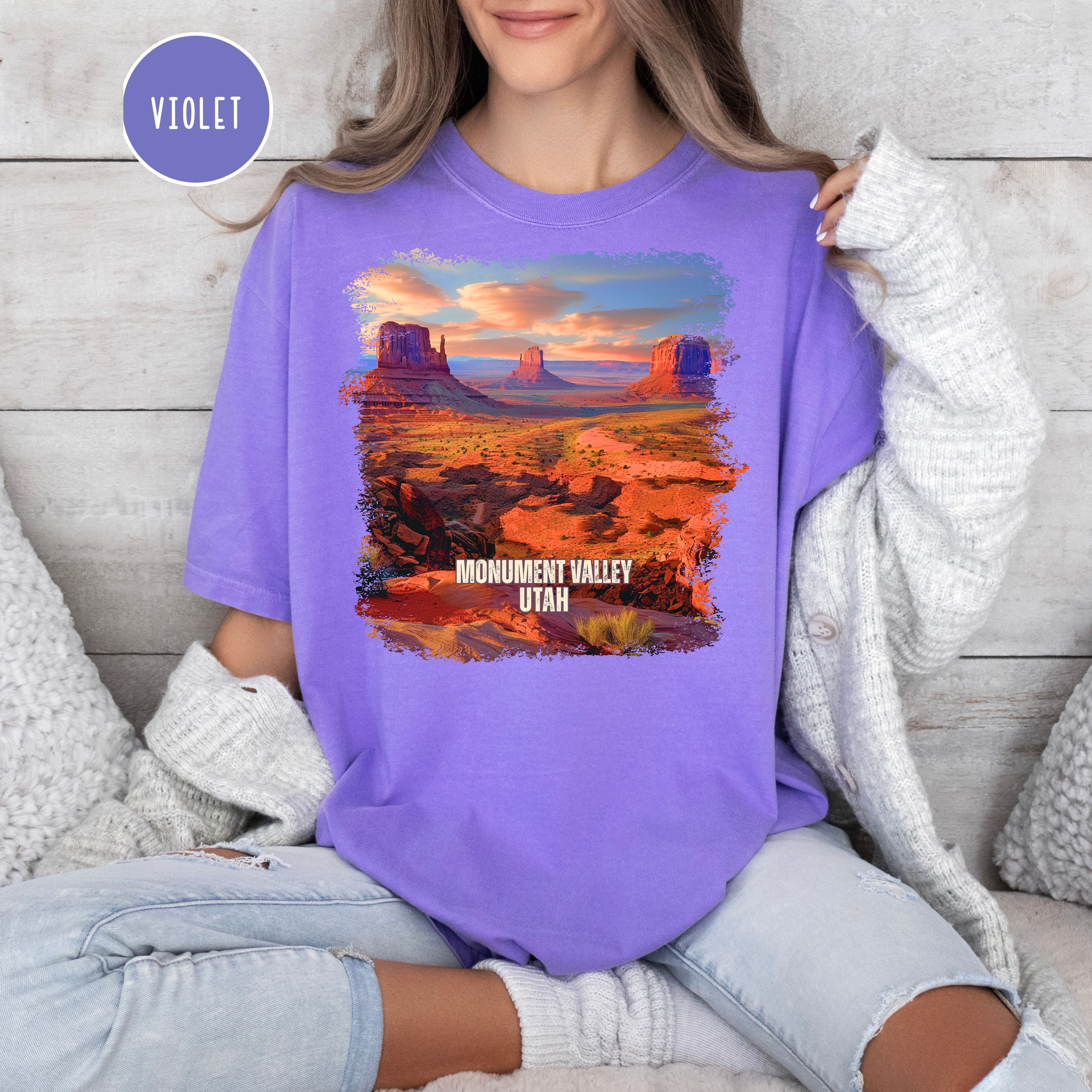 Monument Valley Utah Comfort Colors Tee