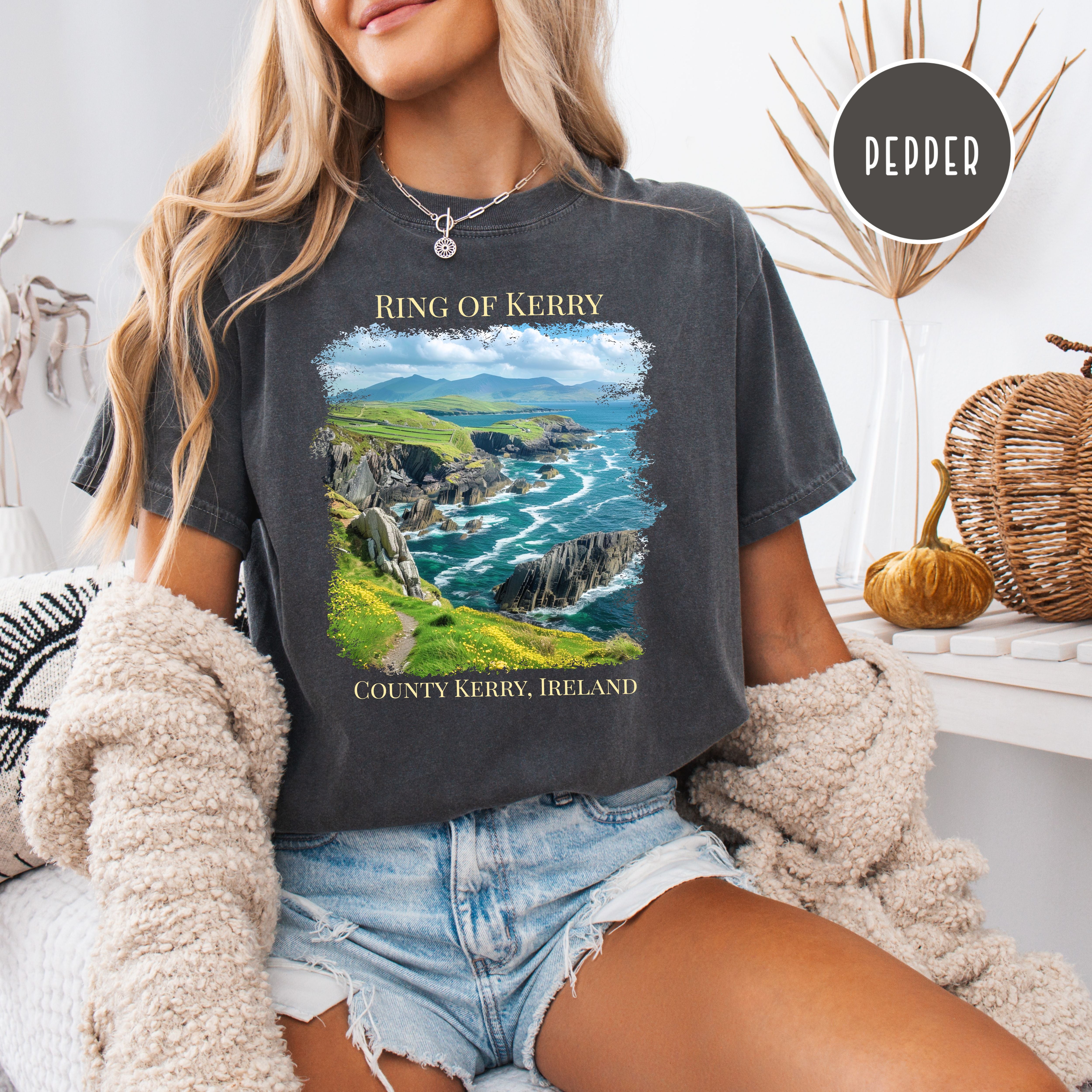 Dublin Ireland Ring of Kerry Comfort Colors Tee