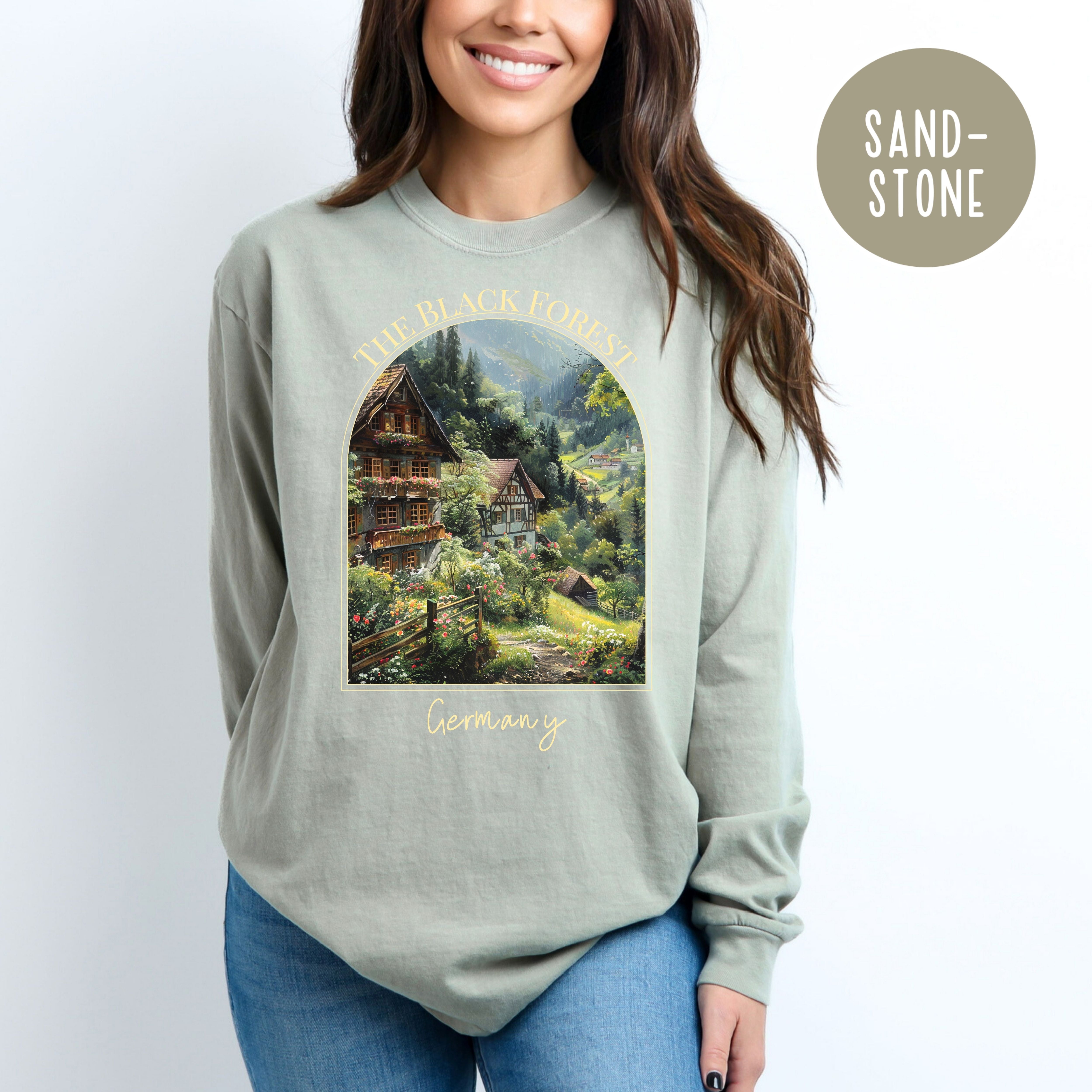 Black Forest Germany Comfort Colors® Long Sleeve Tee