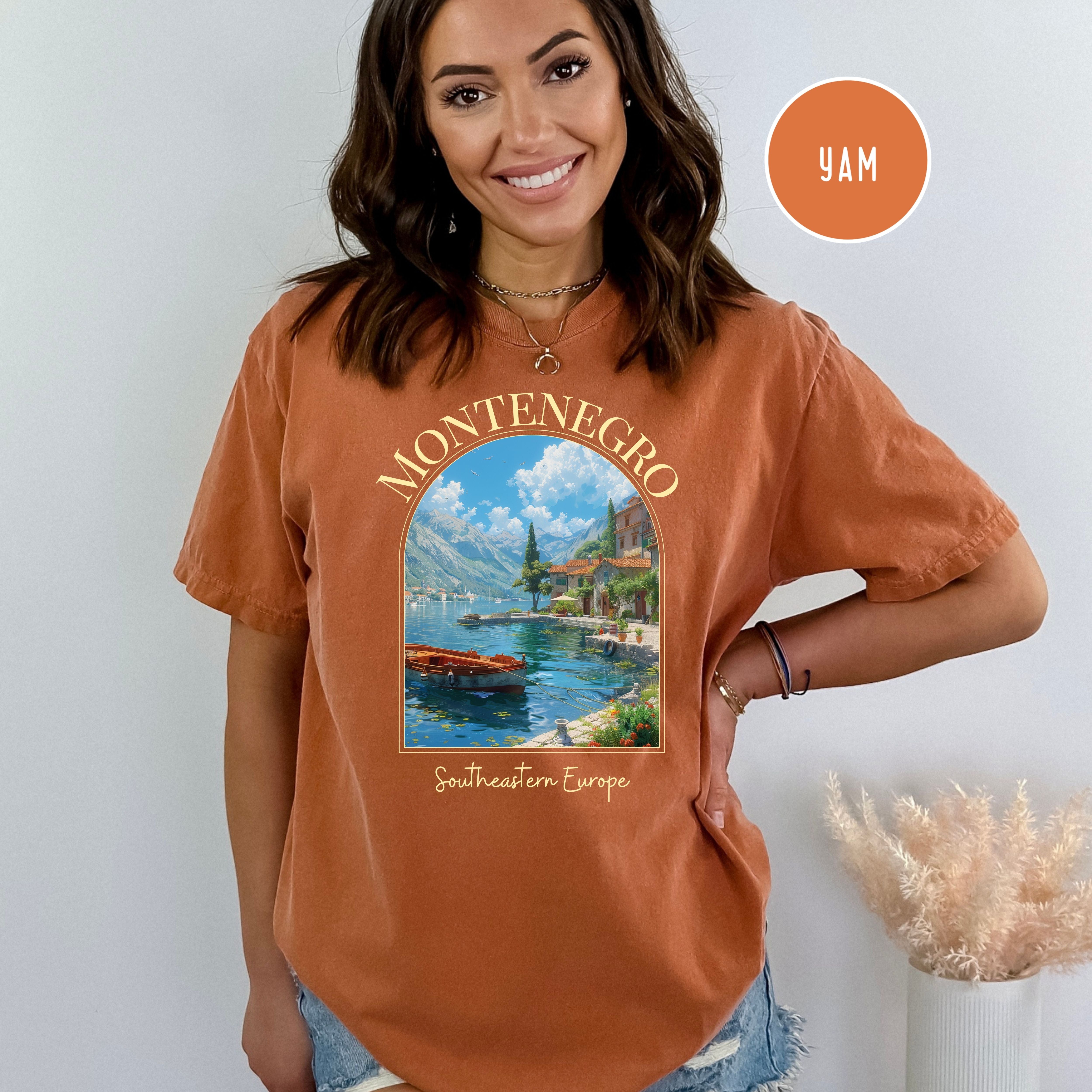 Montenegro Southeastern Europe Comfort Colors® Tee