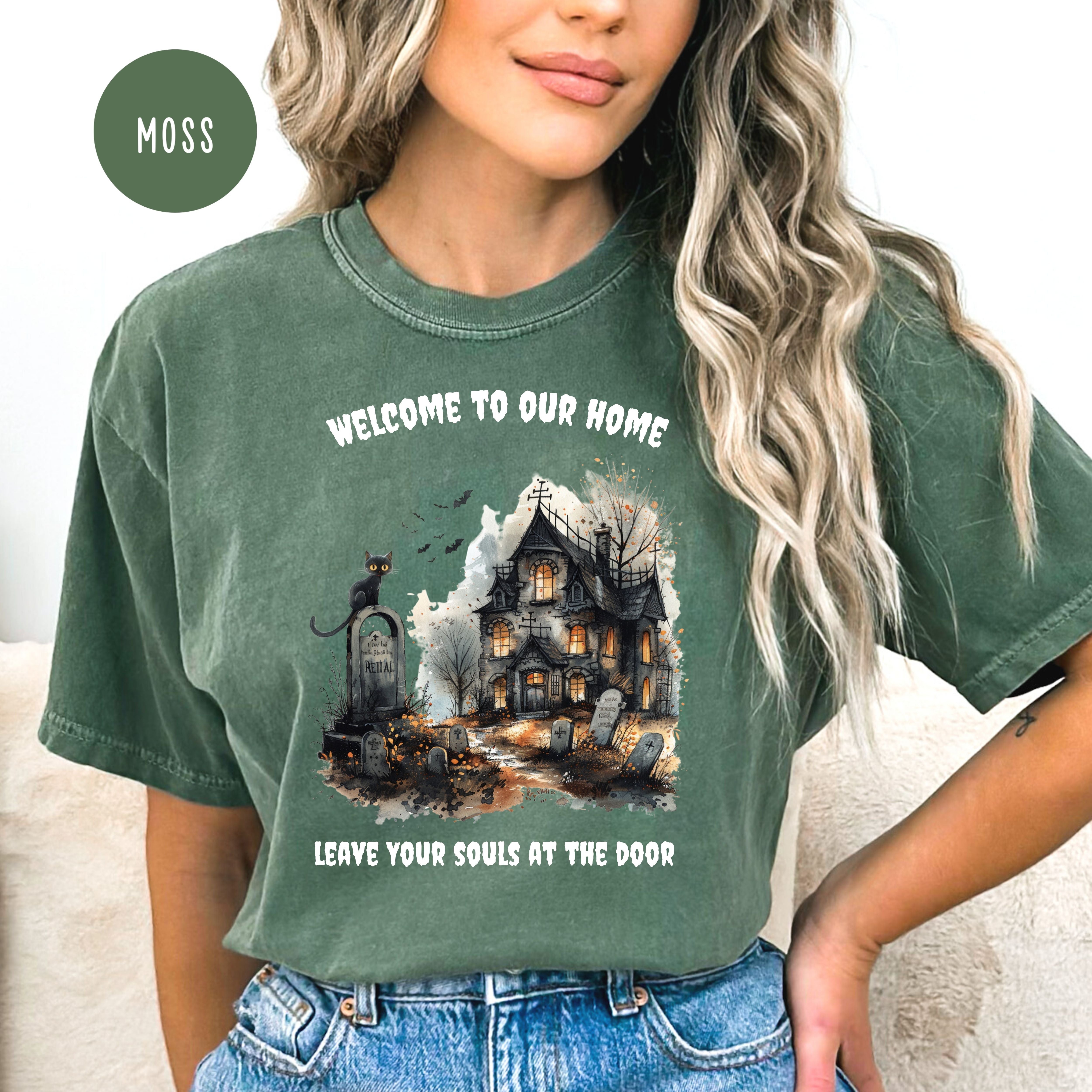 Halloween Haunted House Comfort Colors® Tee