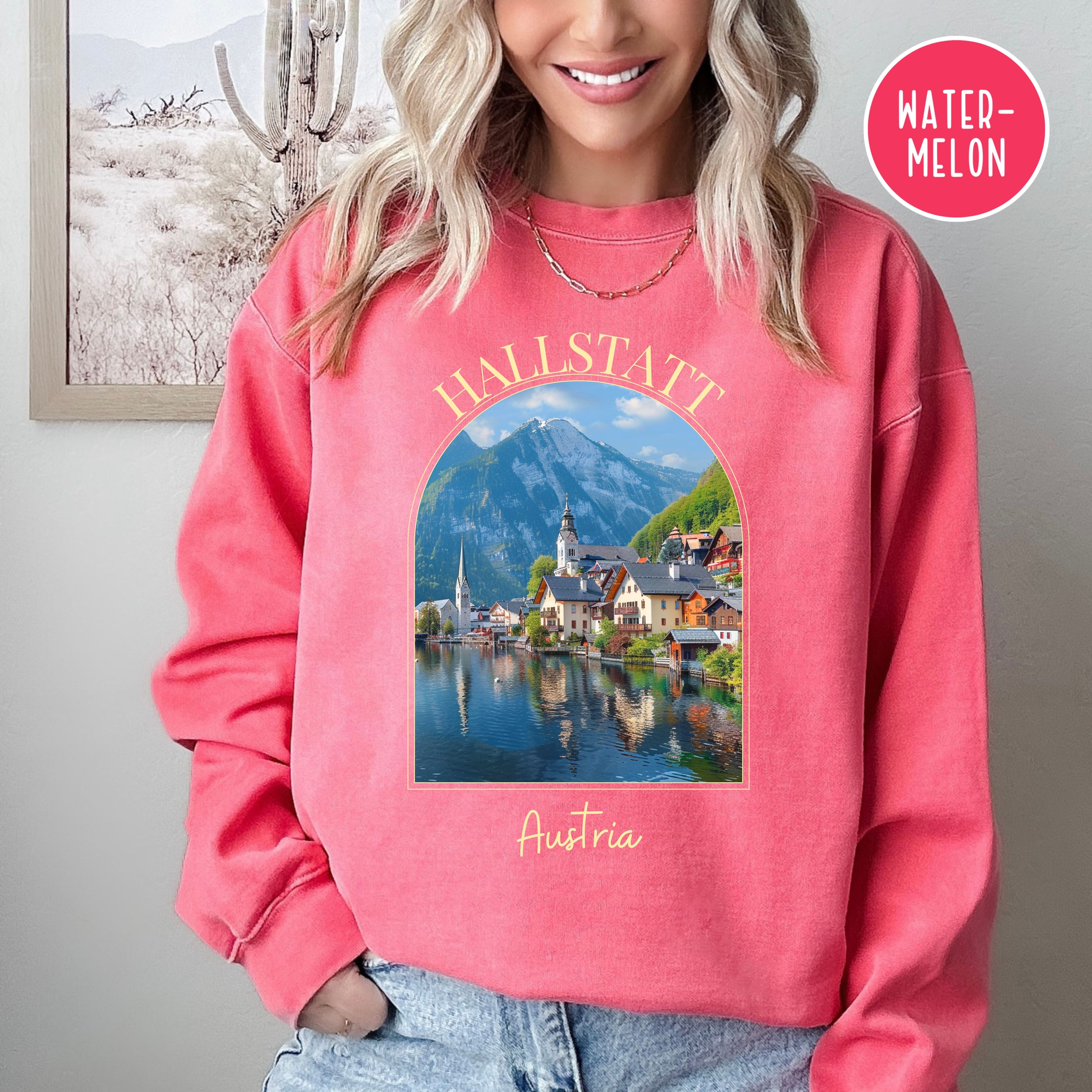 Hallstatt Austria Comfort Colors® Sweatshirt