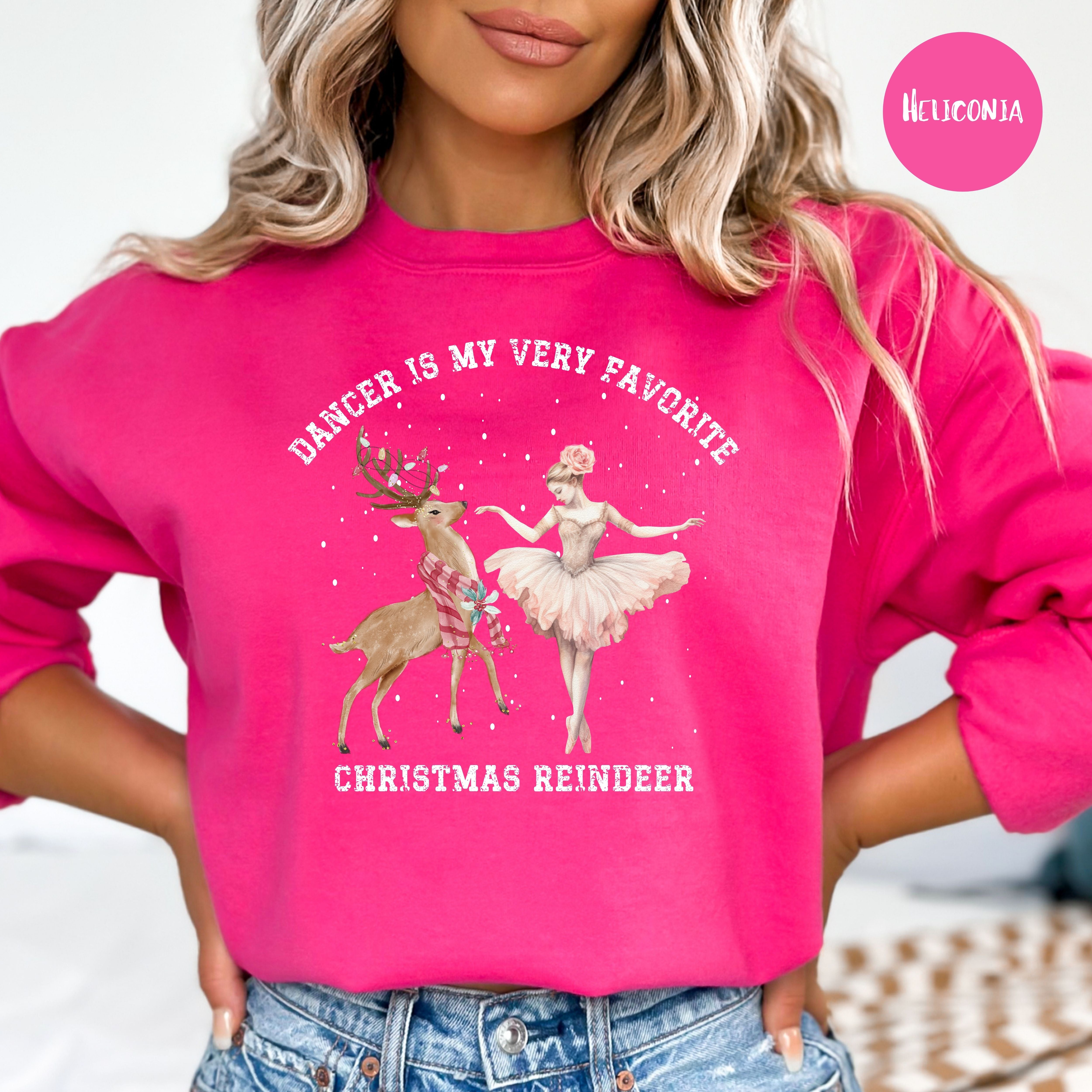 Dancer Is My Favorite Reindeer Sweatshirt