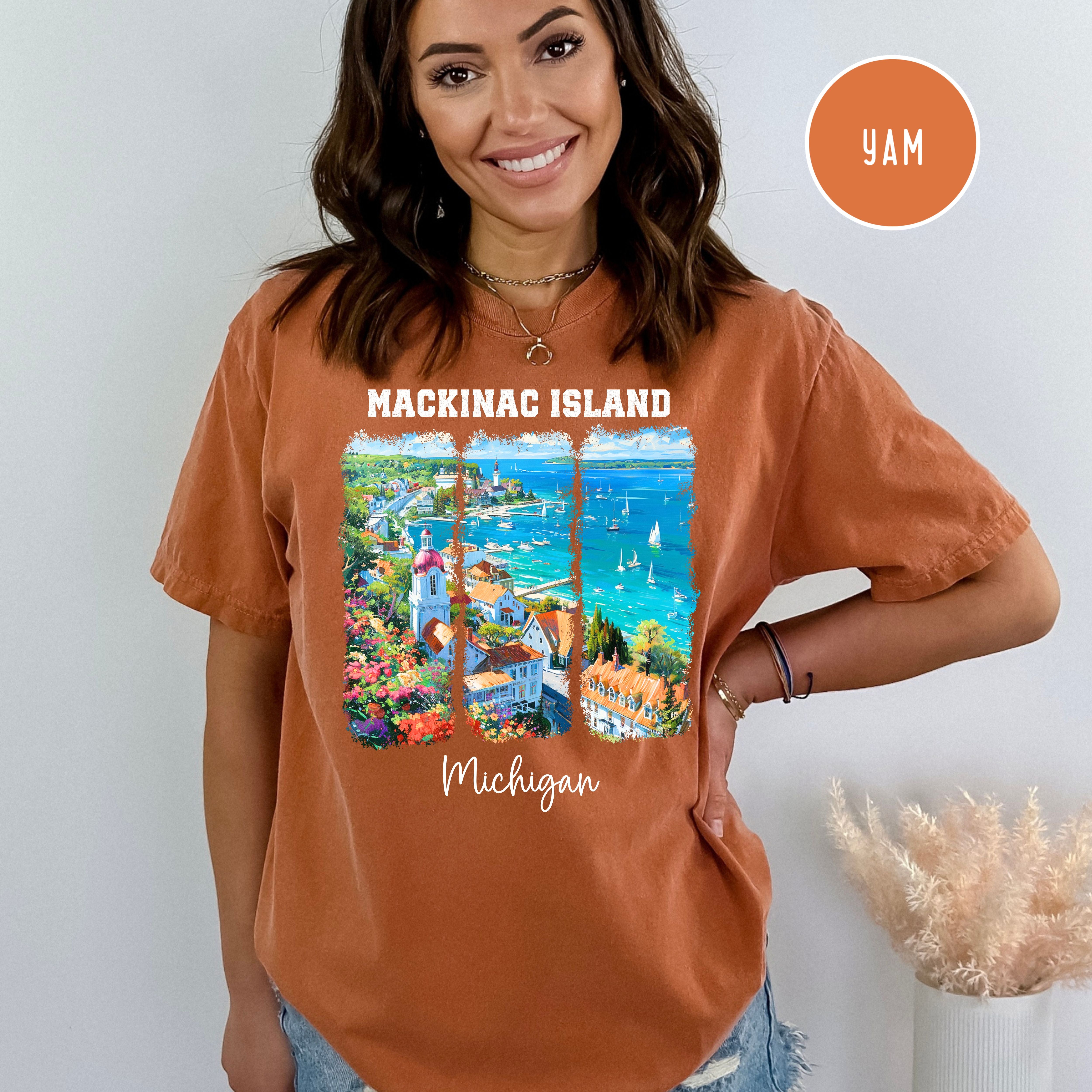 Mackinac Island Michigan Comfort Colors® Tee