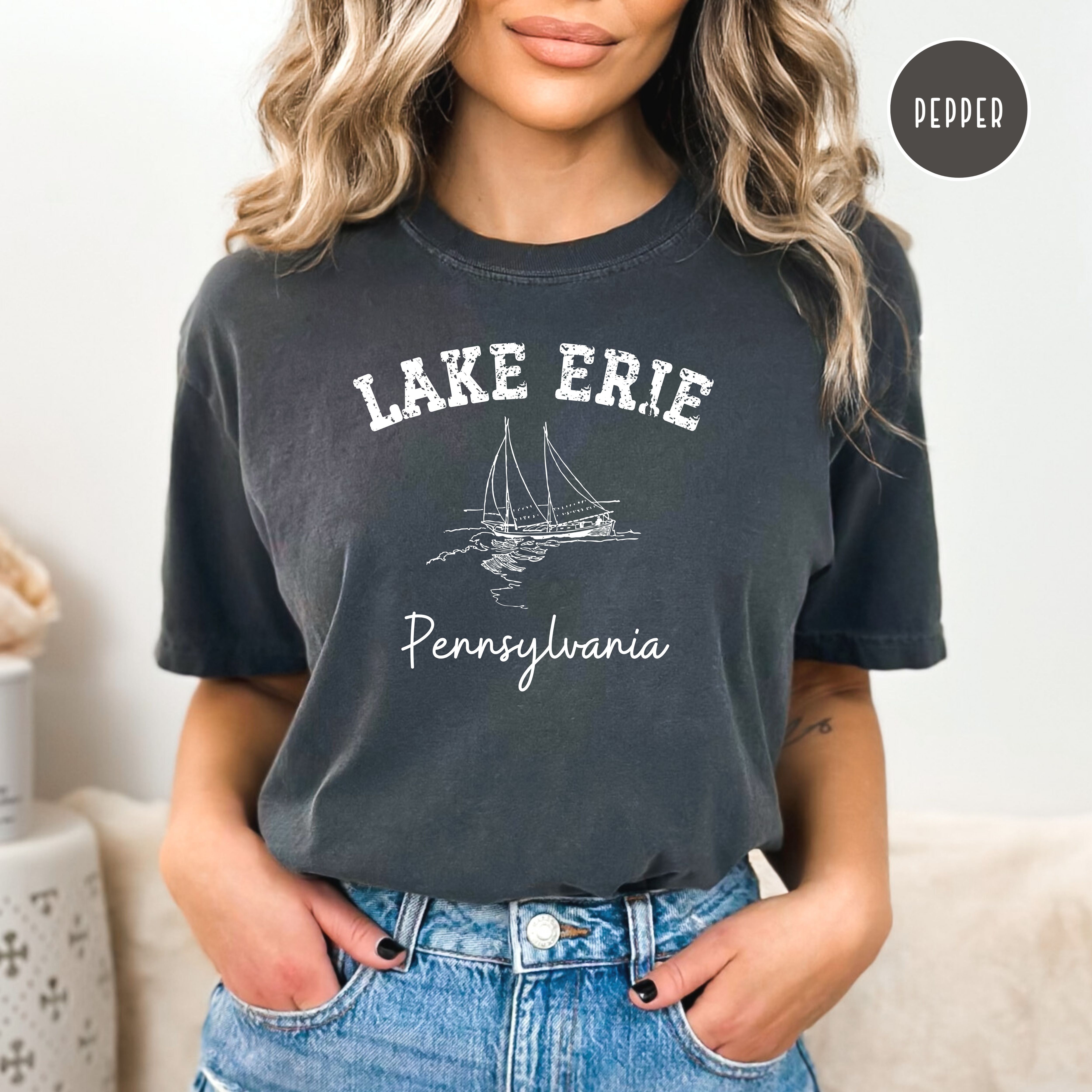 Lake Erie Pennsylvania Comfort Colors® Tee