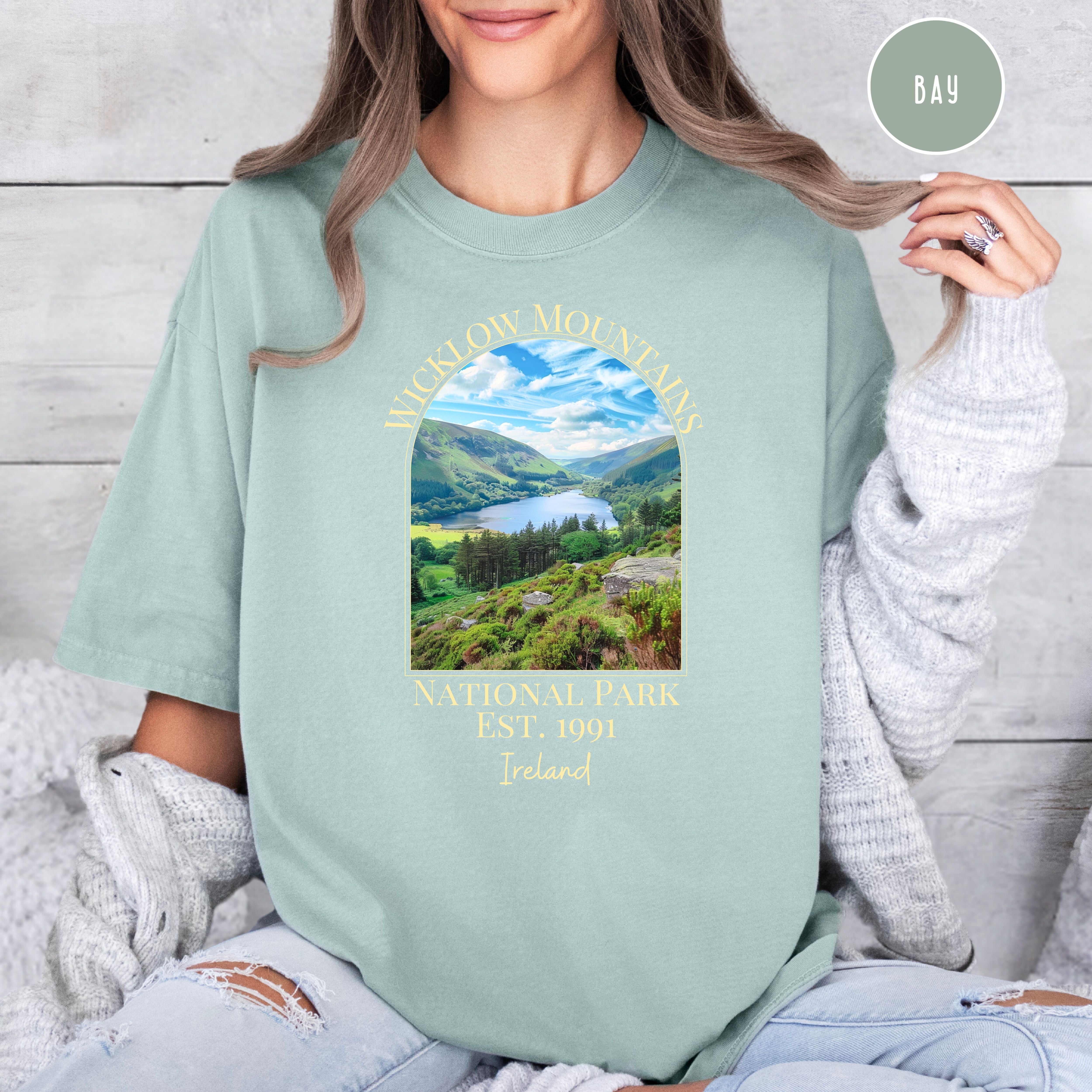 Wicklow Mountains National Park Ireland Comfort Colors® Tee