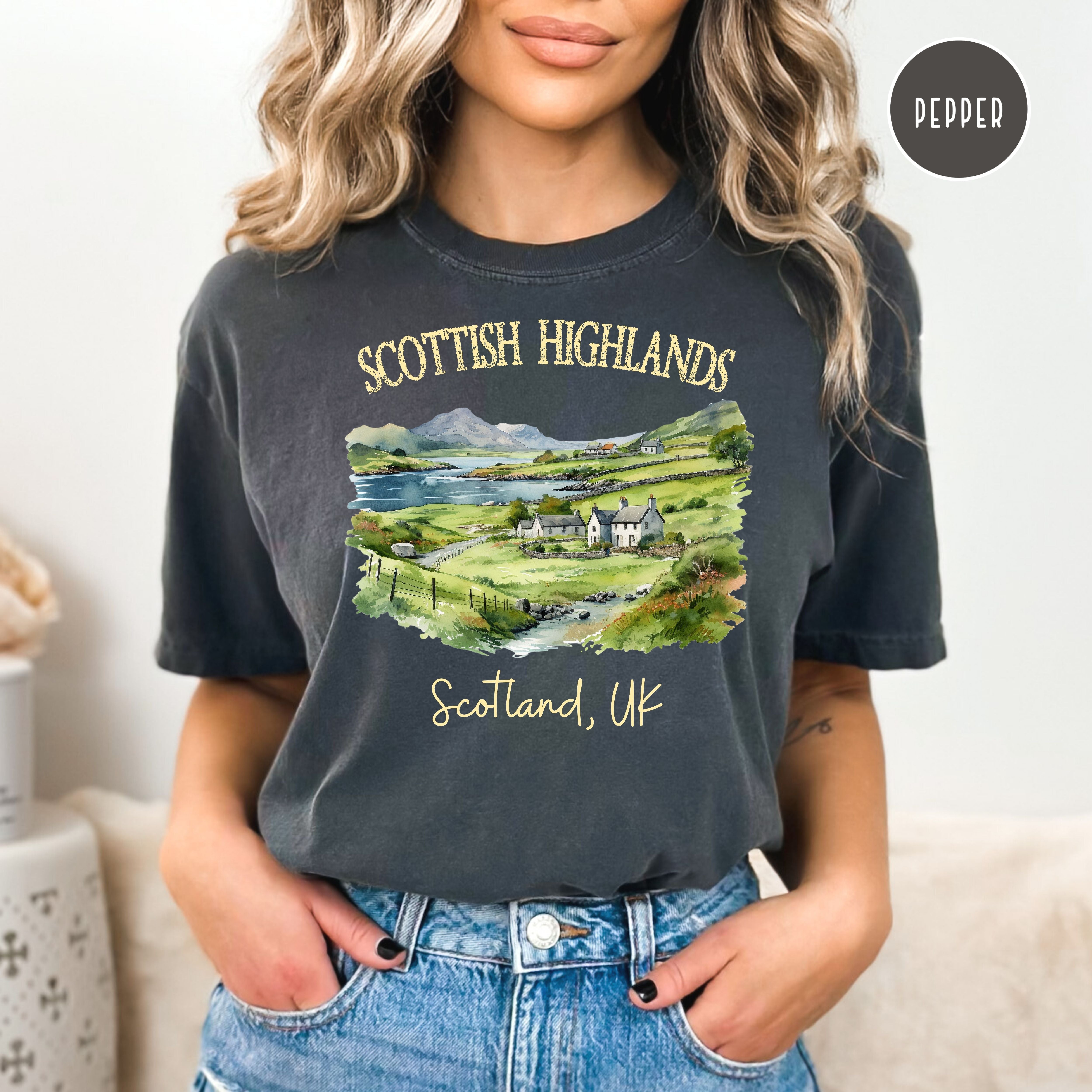 Scottish Highlands Comfort Colors® Tee