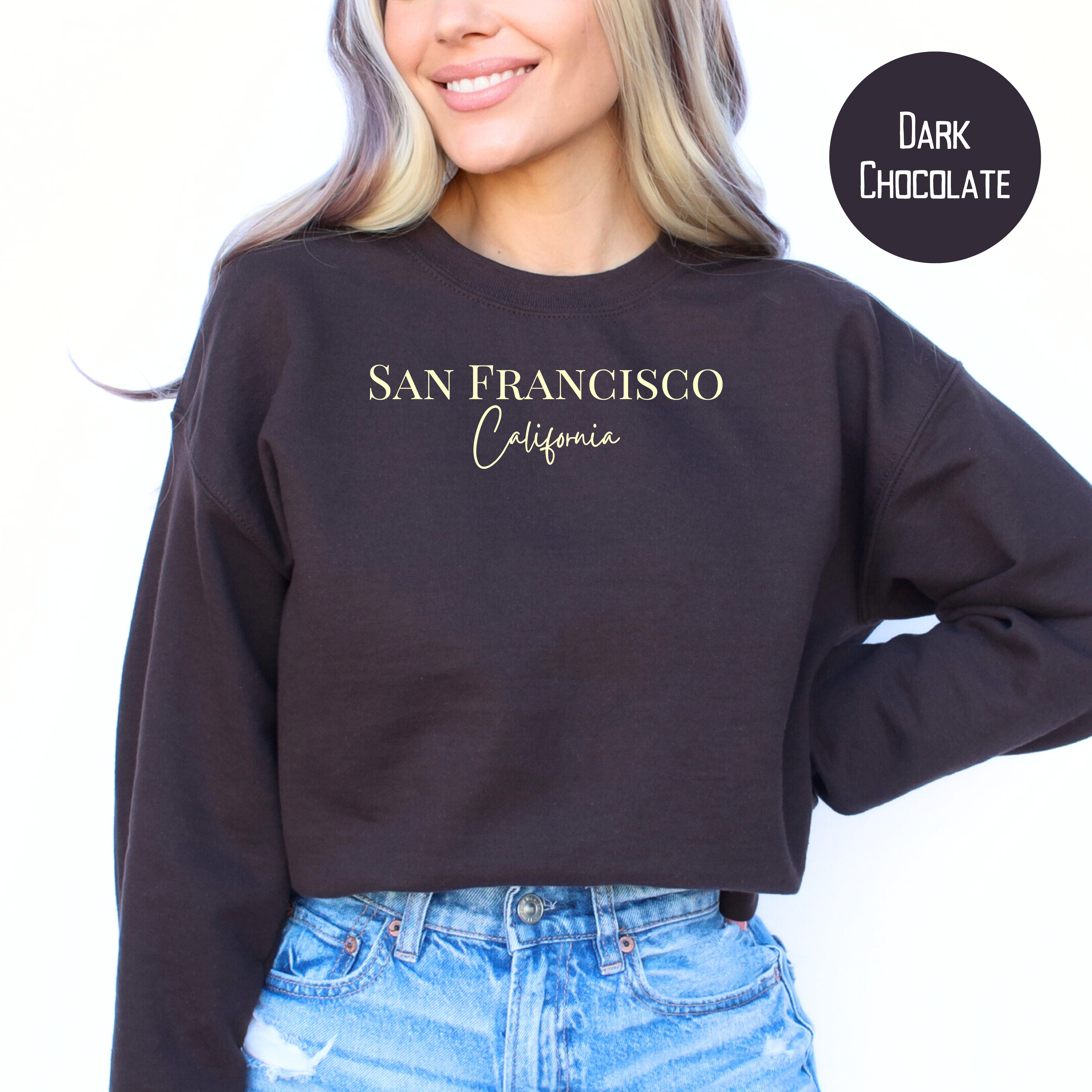 San Francisco Minimalist Style Sweatshirt