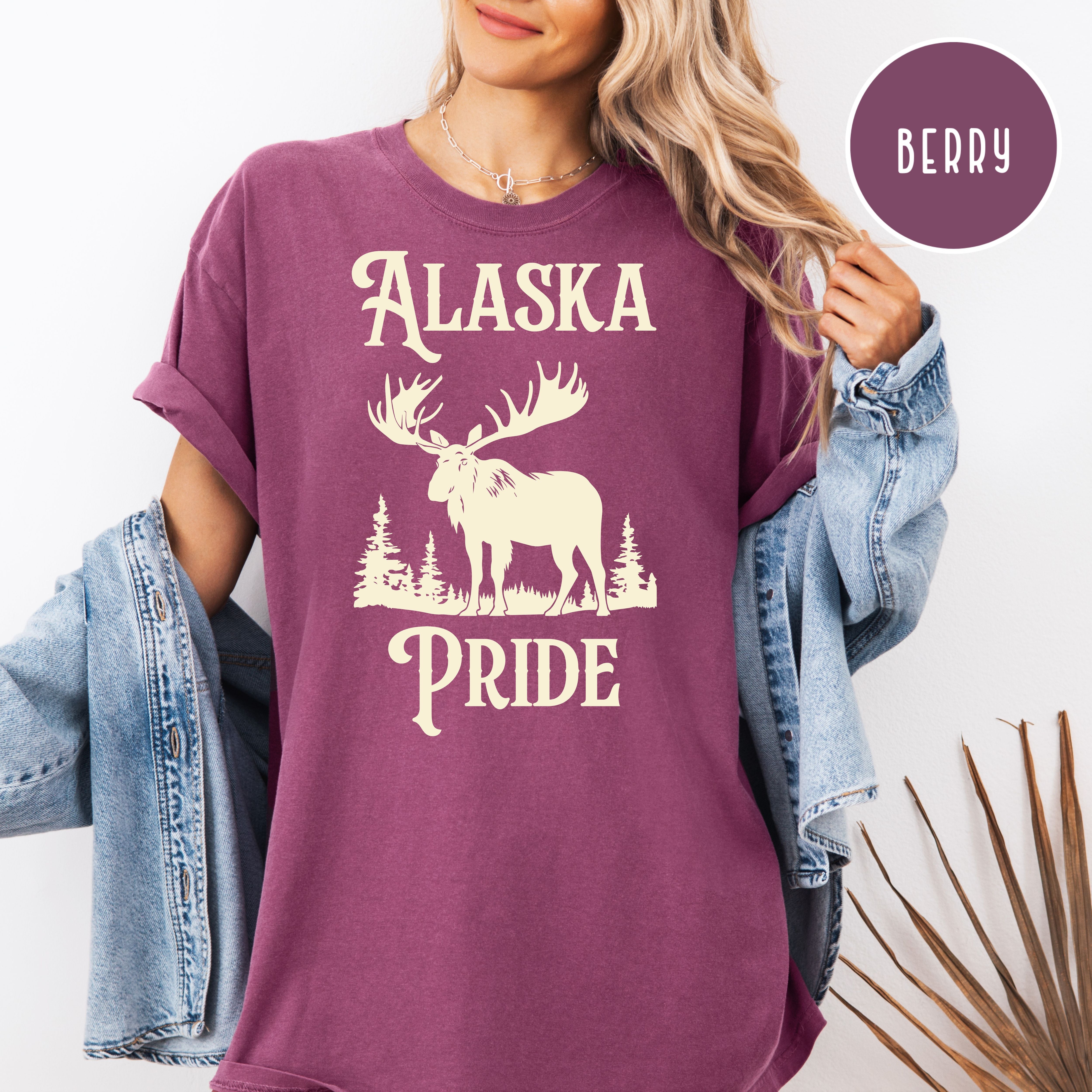 Alaska Pride Comfort Colors Adult Unisex Tee Shirt