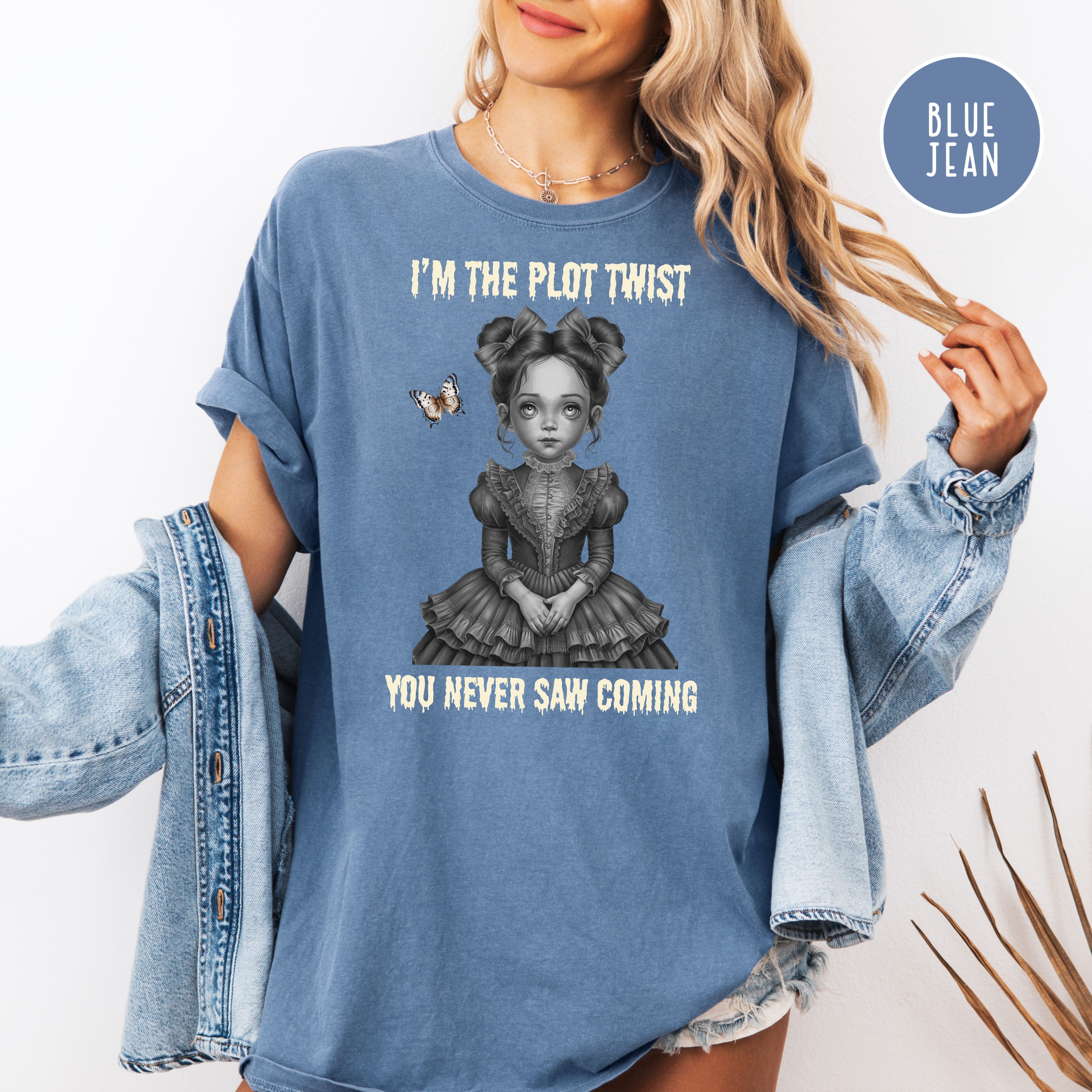 Murder Mystery Book Lover Comfort Colors Tee